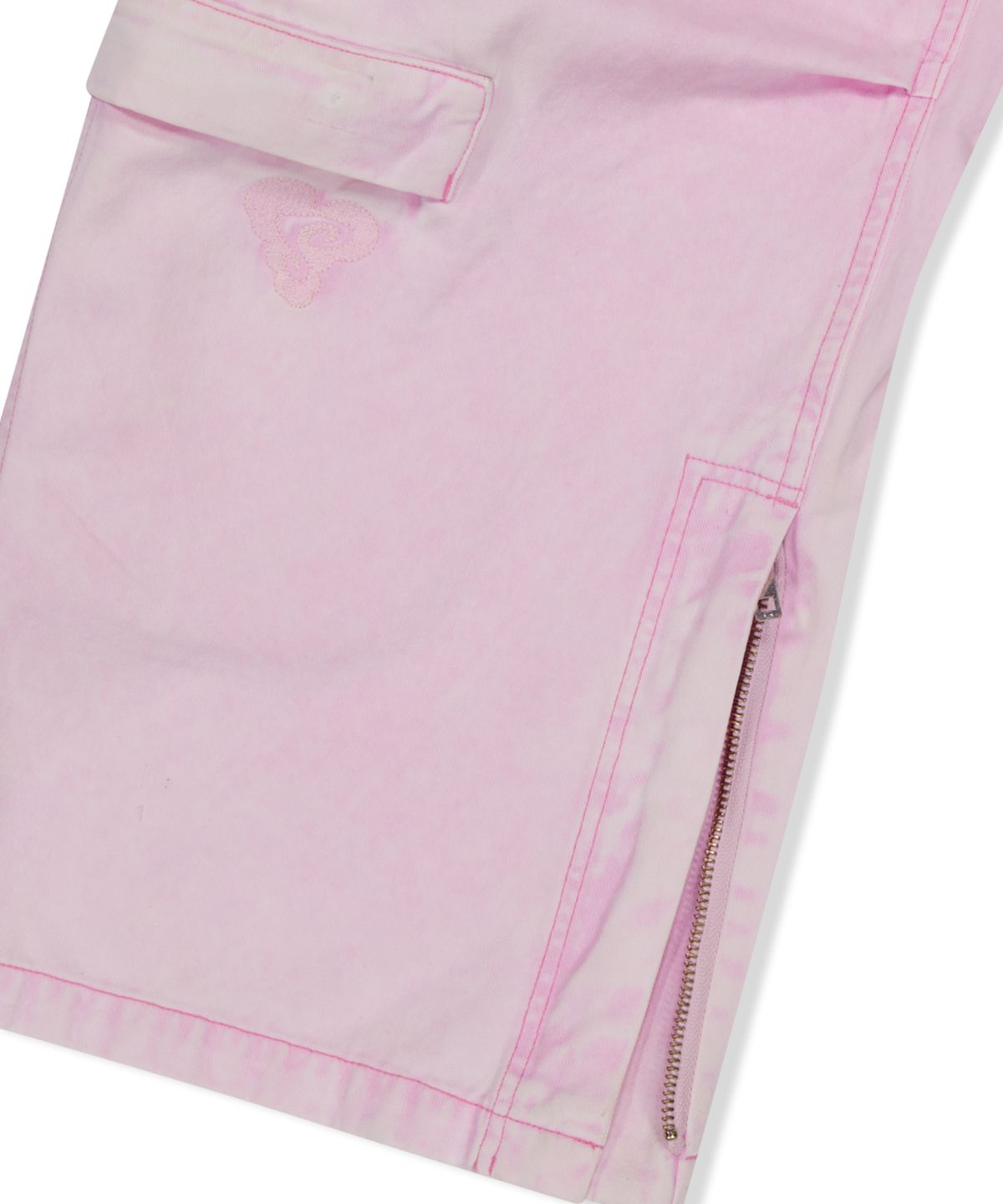 예스아이씨(YESEYESEE) Bleached Aviator Pants Baby Pink