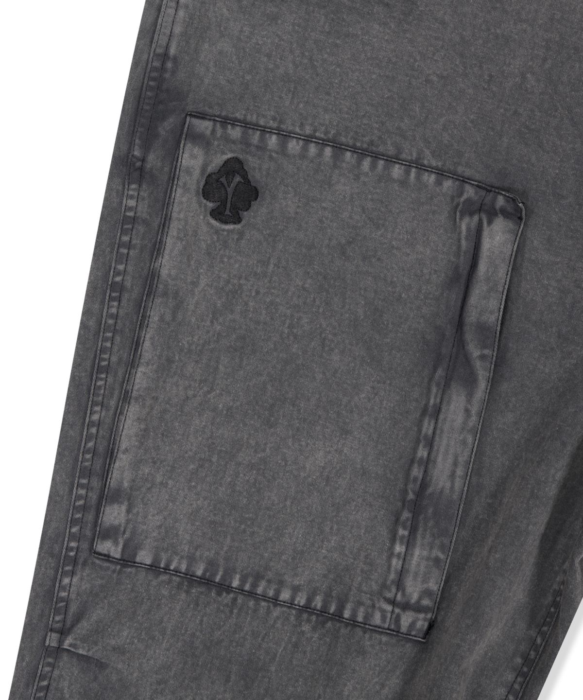 예스아이씨(YESEYESEE) Bleached Aviator Pants Charcoal