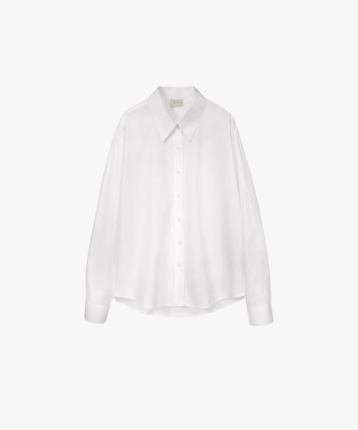 로시로우(LOSSYROW) Bio Cotton Washing Shirt White