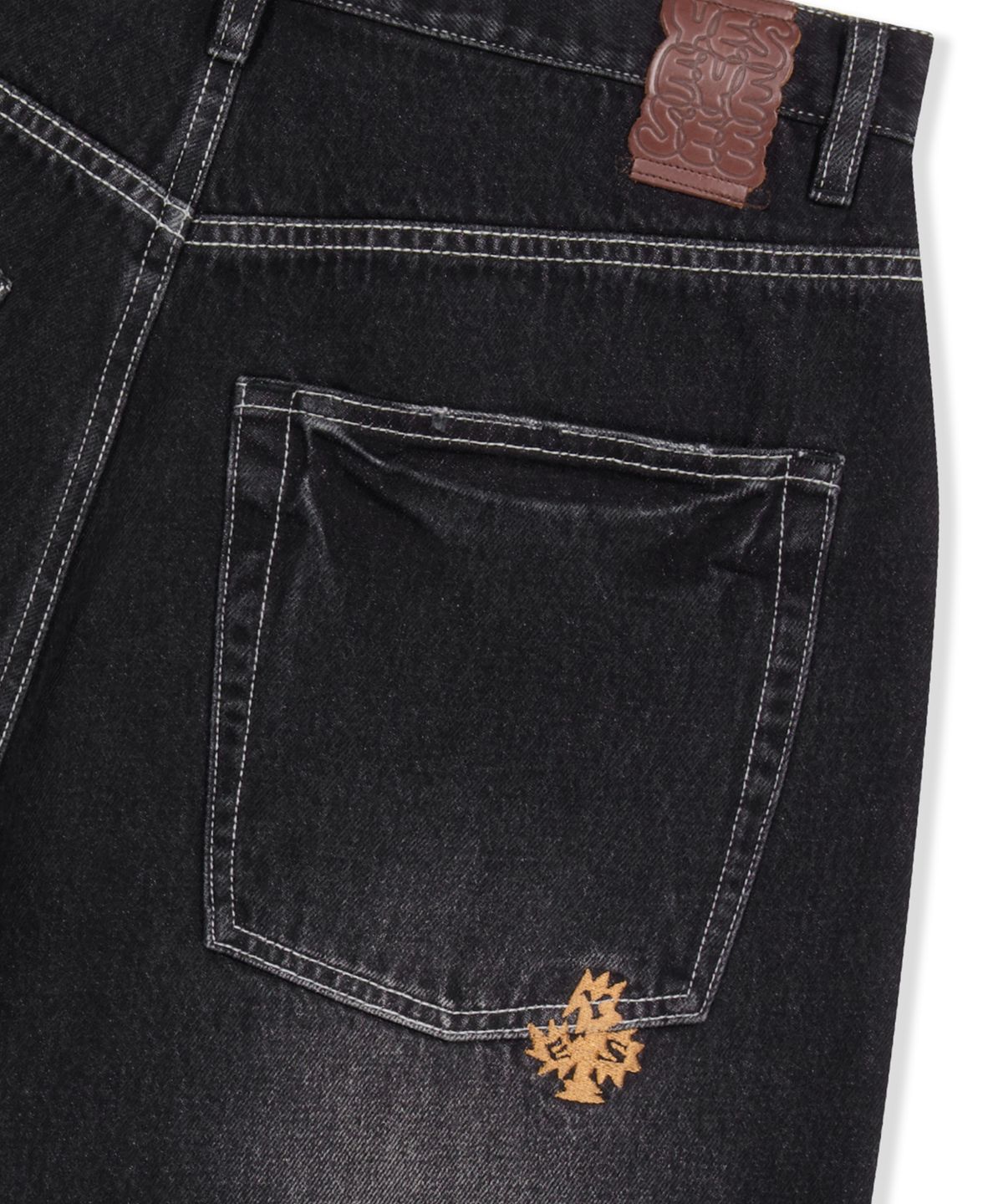 예스아이씨(YESEYESEE) Basal 5 Pockets Denim Shorts Black