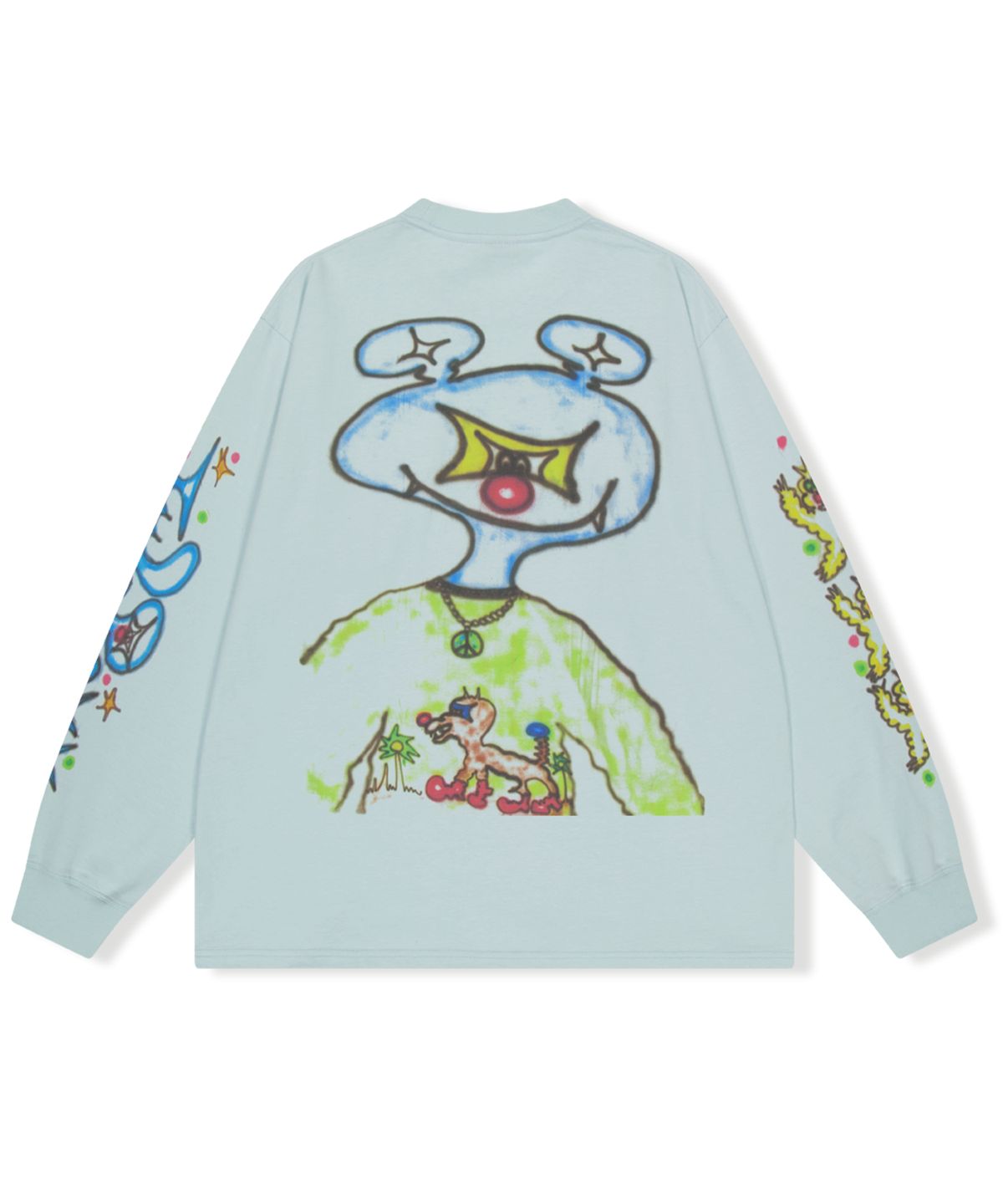 예스아이씨(YESEYESEE) Tulrexx Air Brushed L/S Slate