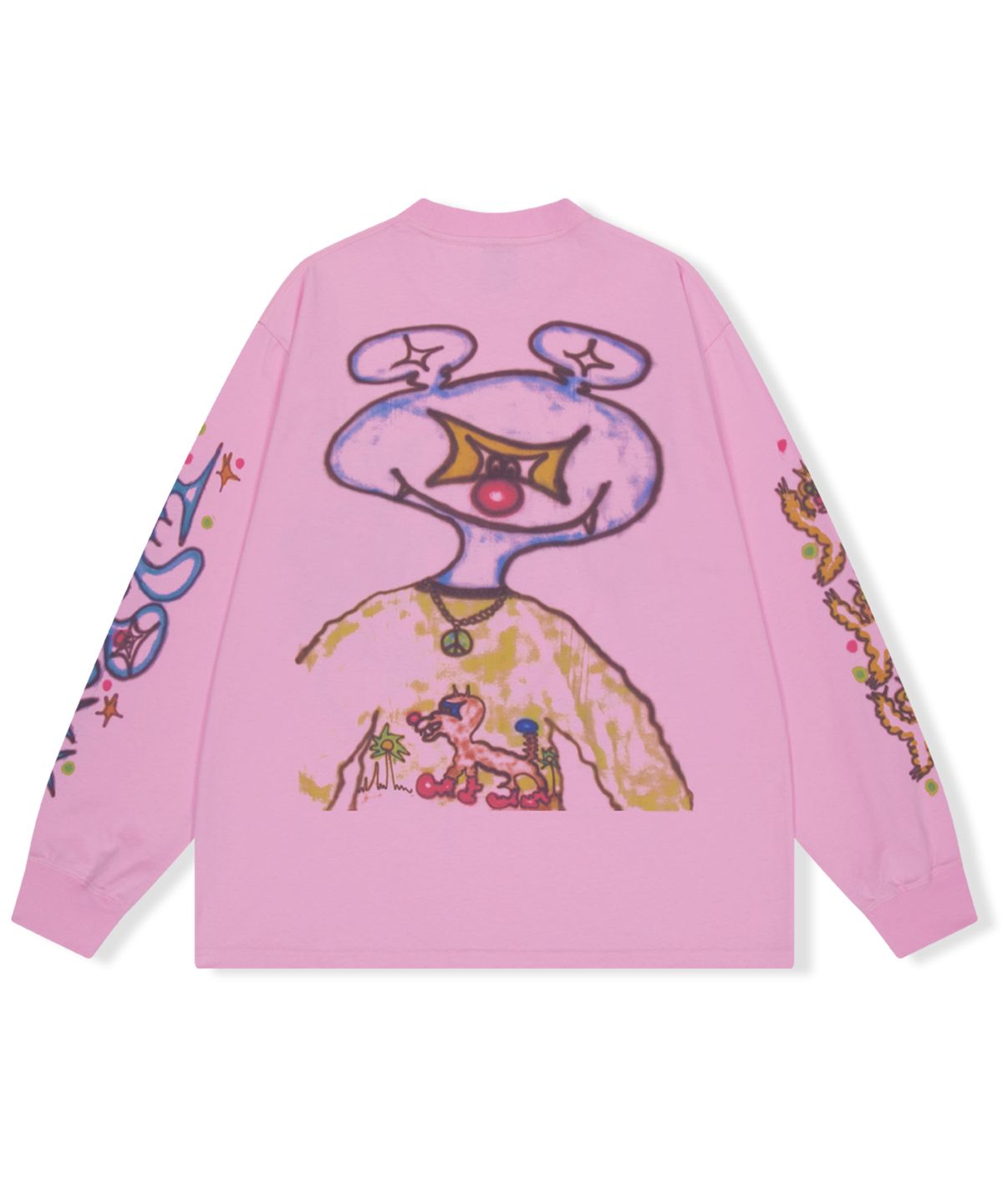예스아이씨(YESEYESEE) Tulrexx Air Brushed L/S Pink