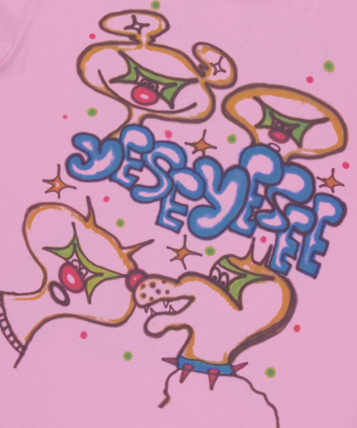 예스아이씨(YESEYESEE) Tulrexx Air Brushed L/S Pink