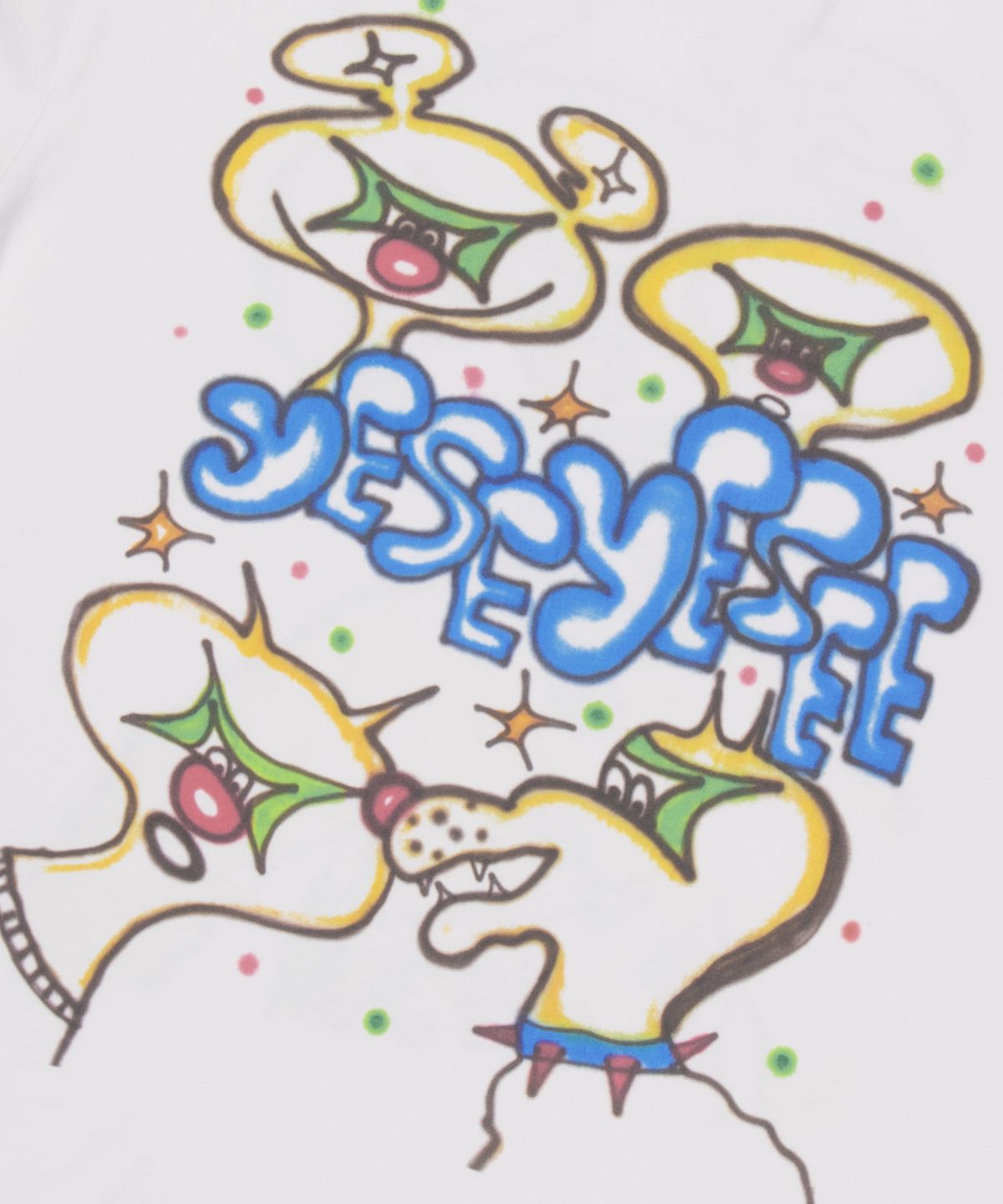 예스아이씨(YESEYESEE) Tulrexx Air Brushed L/S White