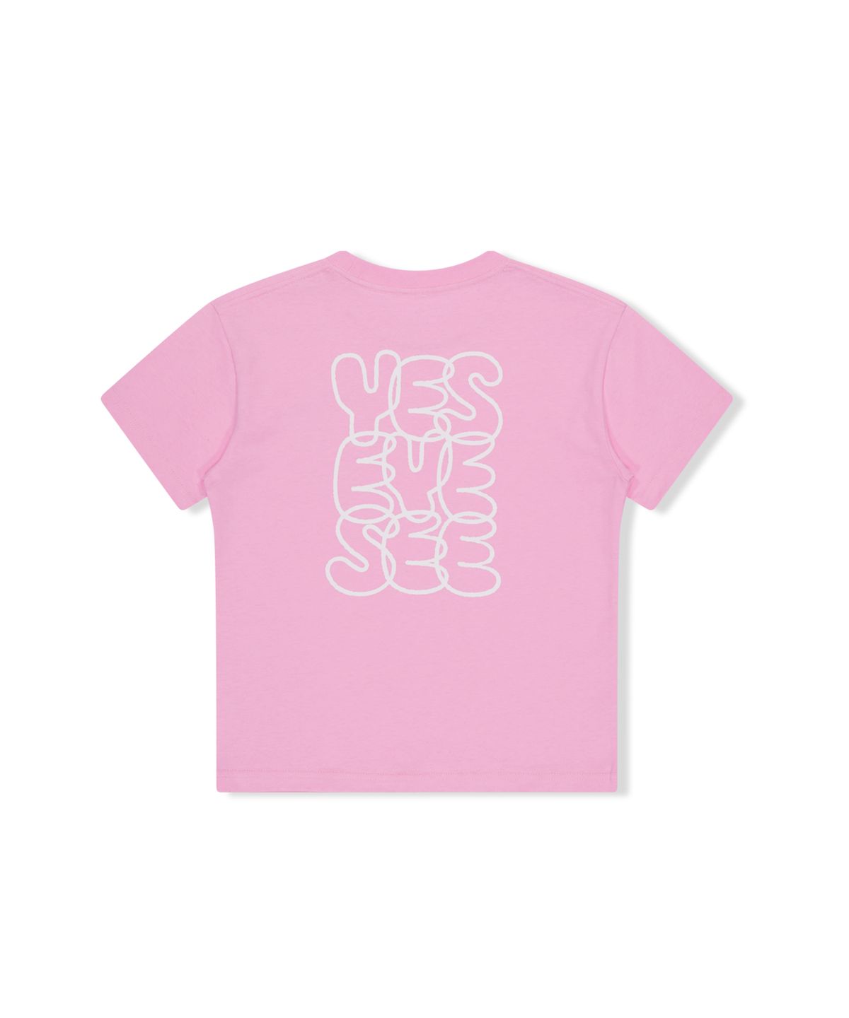 예스아이씨(YESEYESEE) C-Logo Kids Tee Pink
