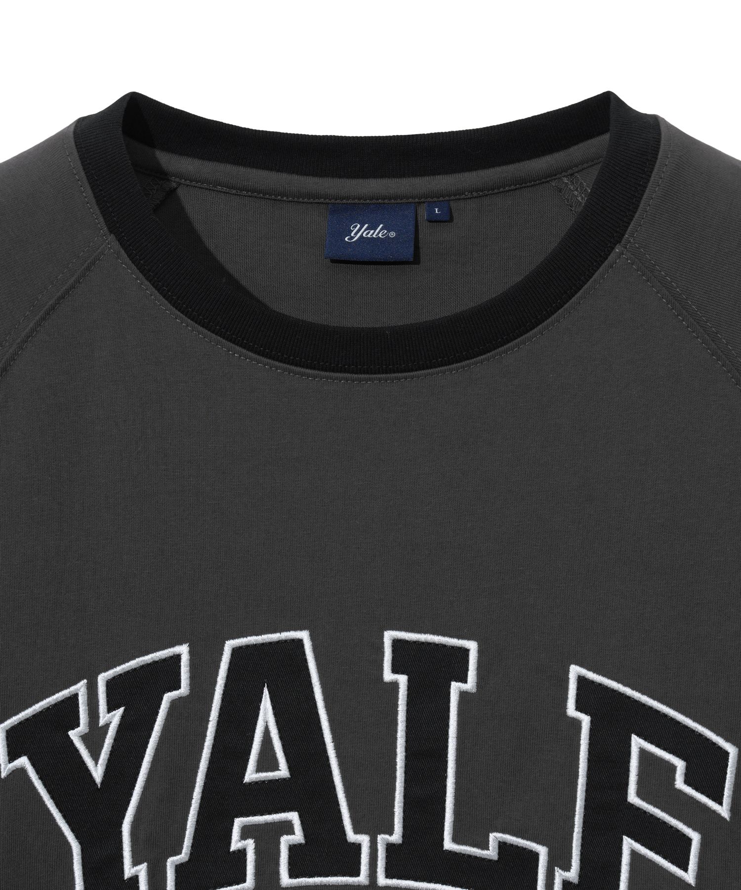 ☆YALE☆ 2 TONE ARCH TSHIRT BLACK YD01SS1011BK / YEM1SS306AB MUSINSA | YALE 2 TONE ARCH T-SHIRT BLACK