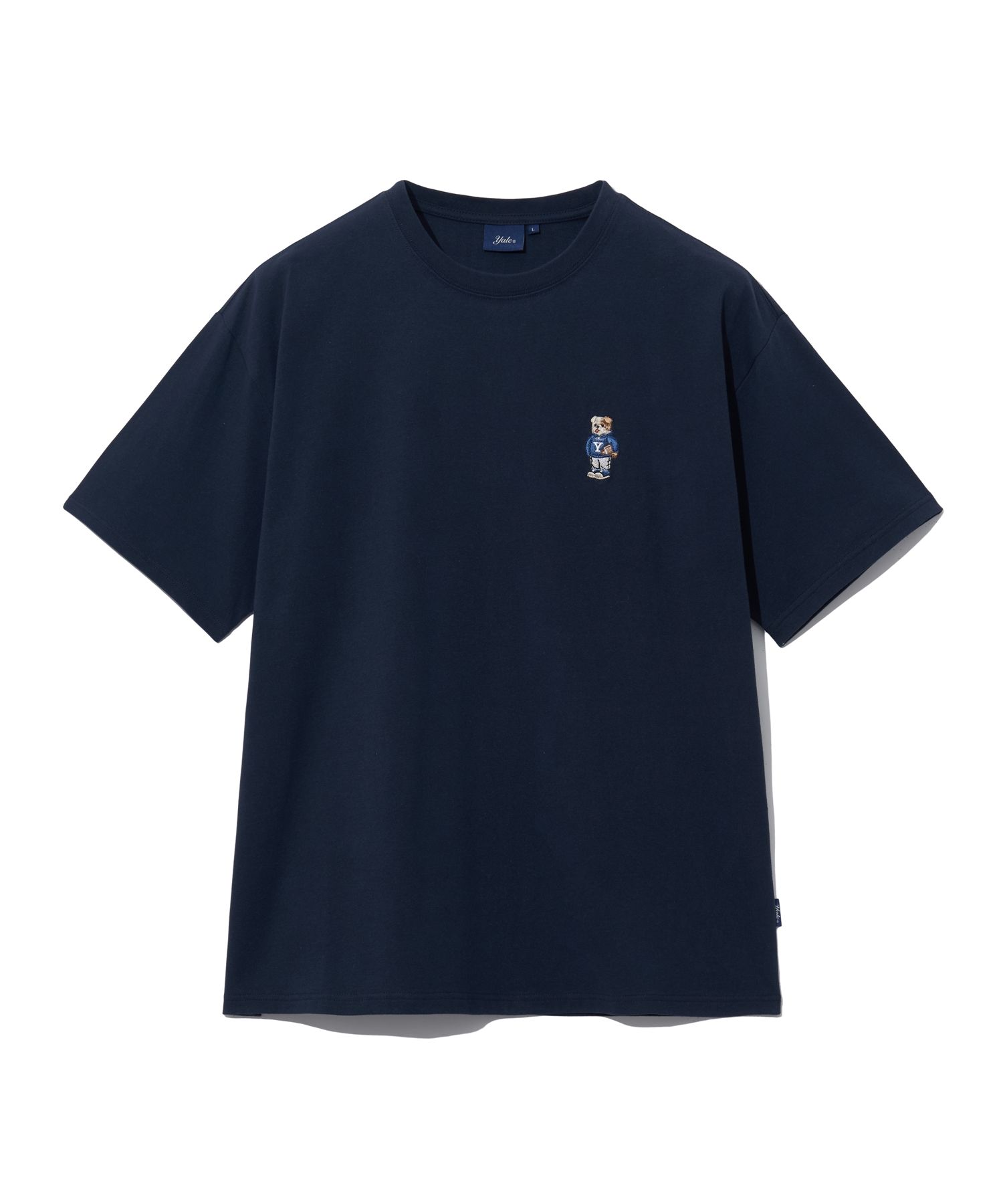 ★関税込★YALE★Emboridery Dan T-Shirt★White+Black (2pack) MUSINSA | YALE [2PACK] EMBROIDERY DAN T-SHIRT WHITE / BLACK