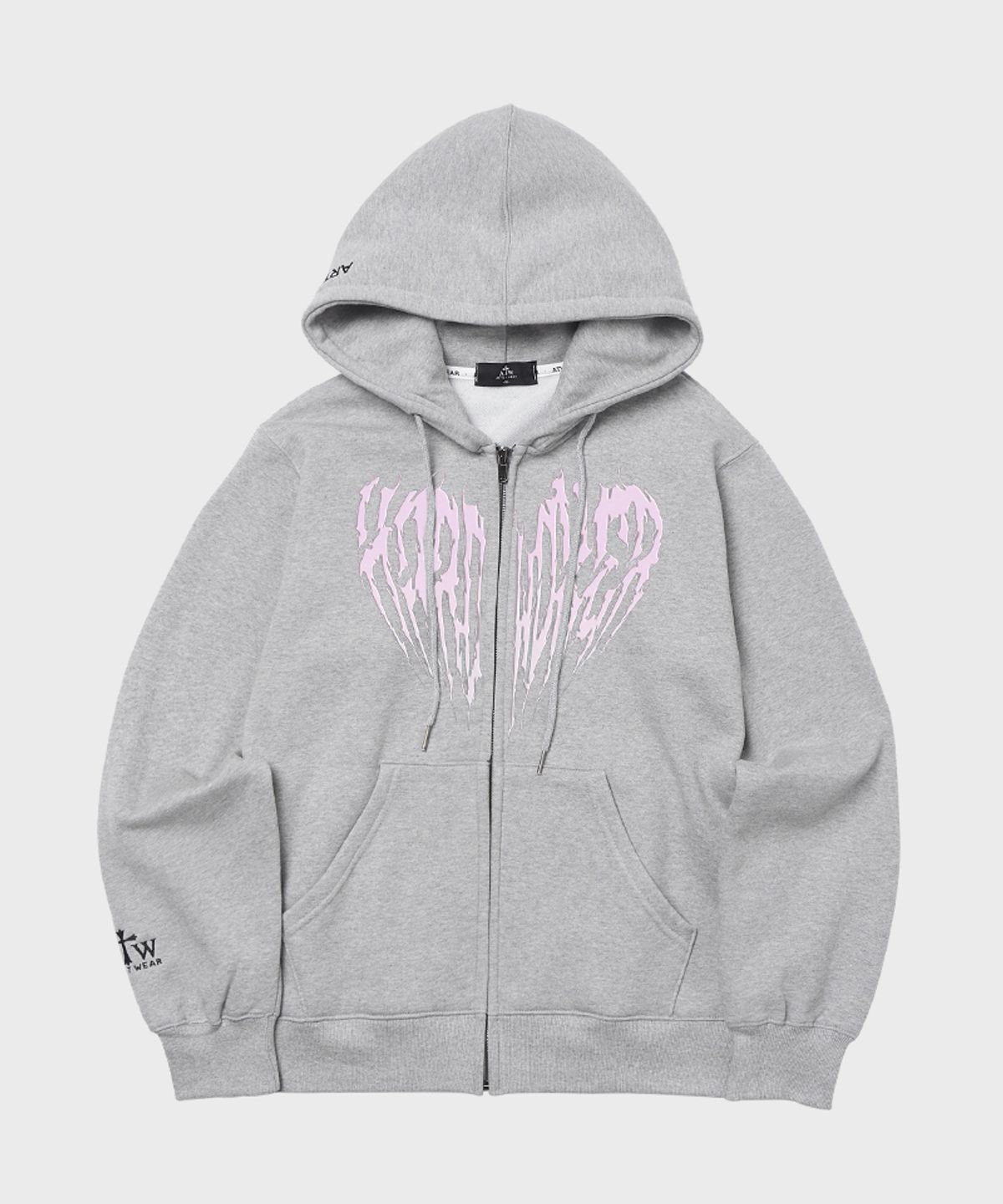 아티스트웨어(ARTISTWEAR) [ATW] 더무드이즈핑크 후드집업