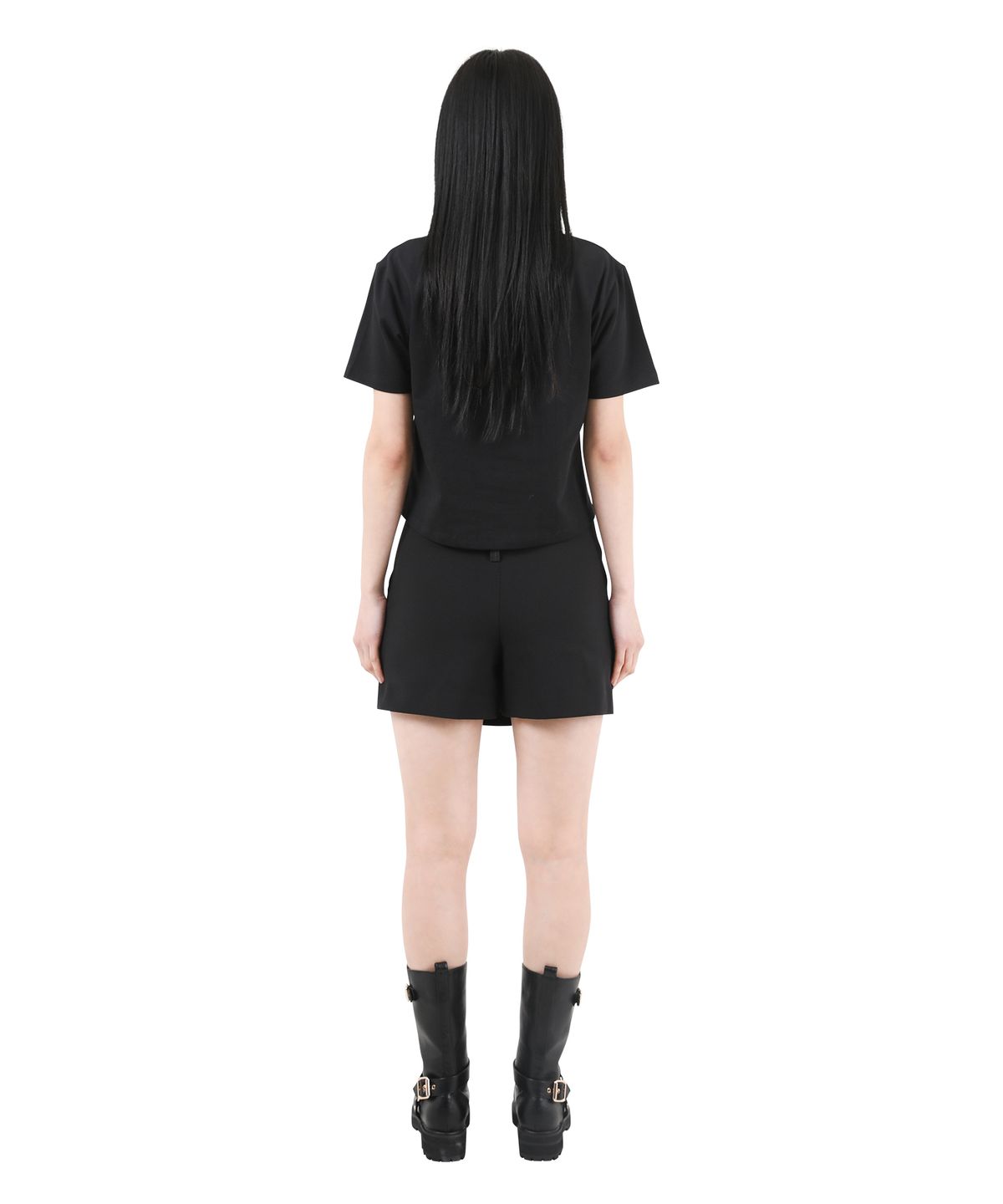 카타르시스(KATHARSIS) 미니 스커트 팬츠 블랙 핀스트라이프 ONE SIZE