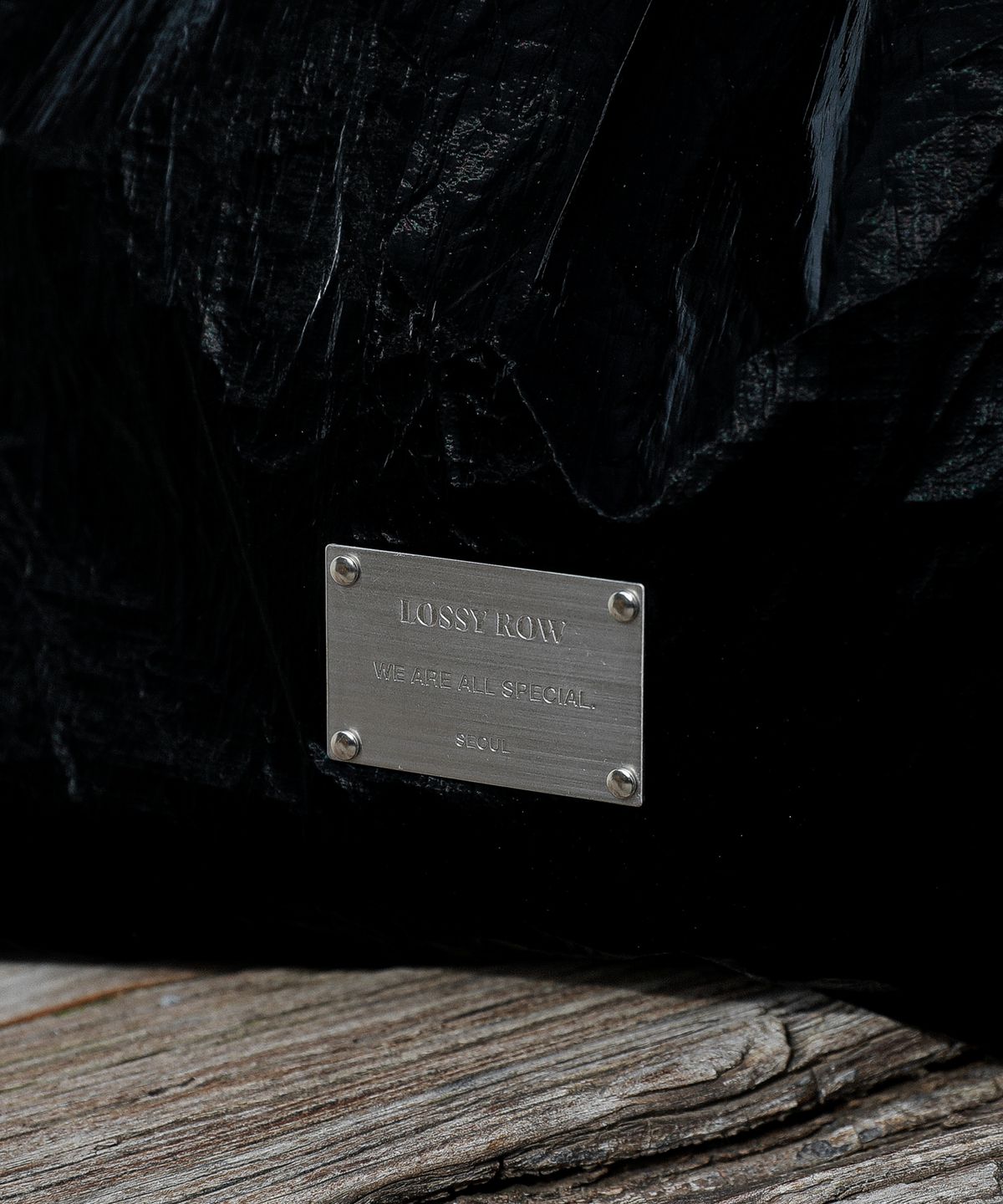 로시로우(LOSSYROW) Metallic eco-bag