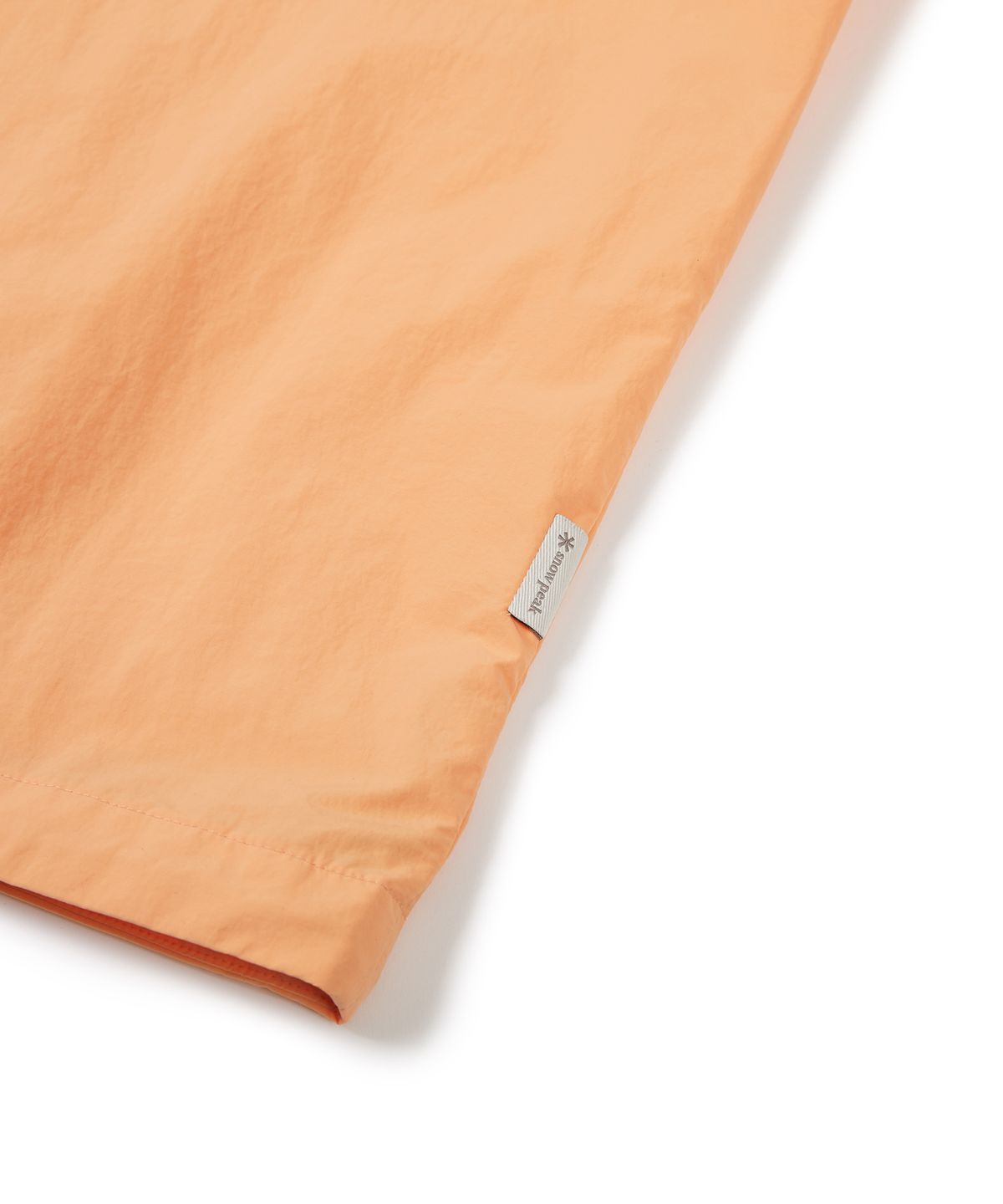 스노우피크 어패럴(SNOWPEAK APPAREL) 타슬란 여성 우븐 스탠드넥 바람막이 Light Orange (S24MWLWB51)