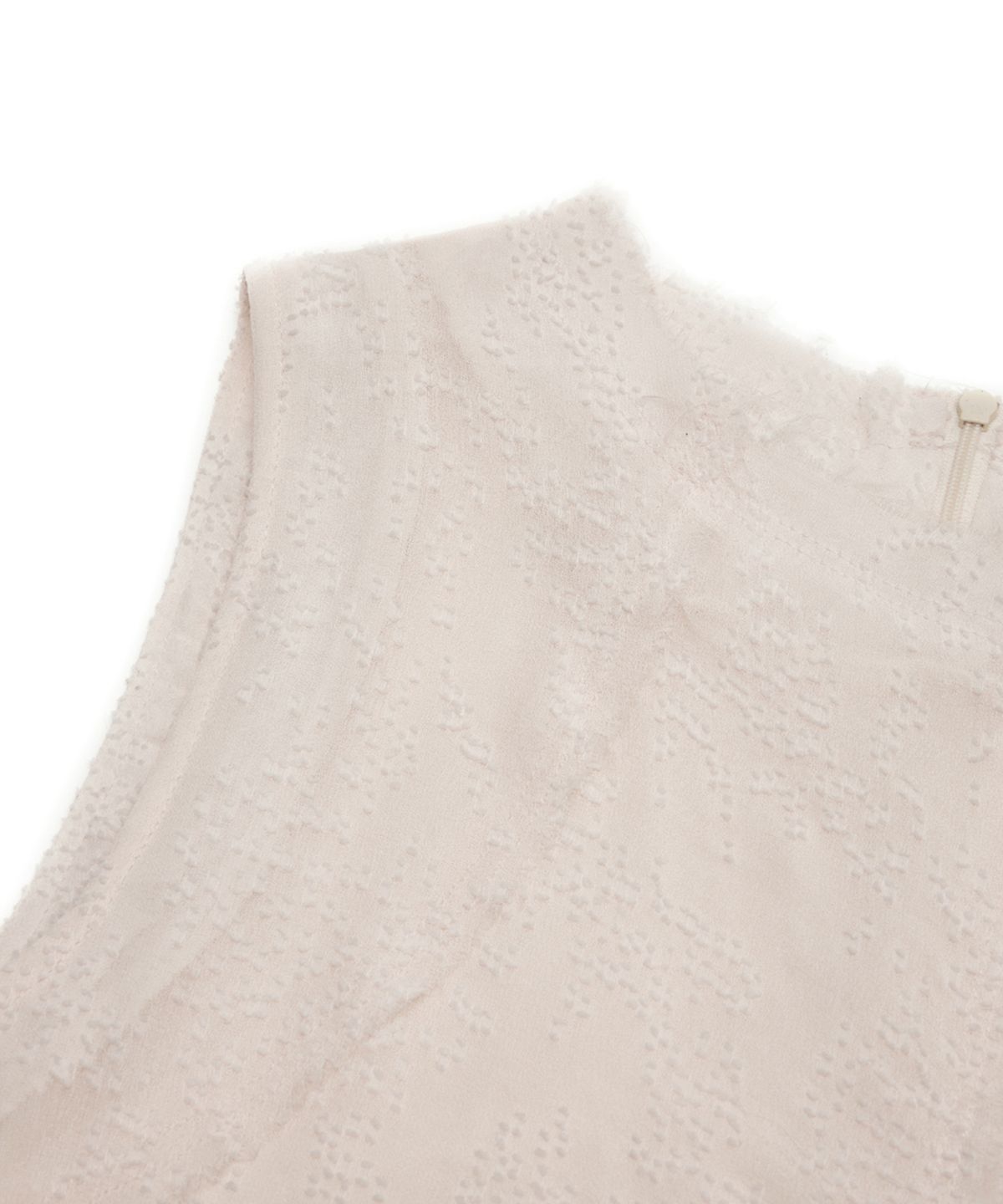 유스(YOUTH) Row-Edge Dress - Ivory