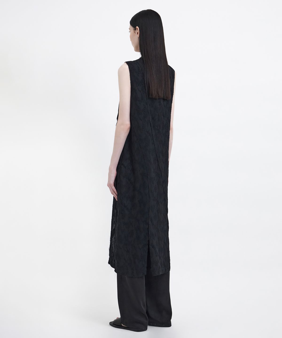 유스(YOUTH) Row-Edge Dress - Black