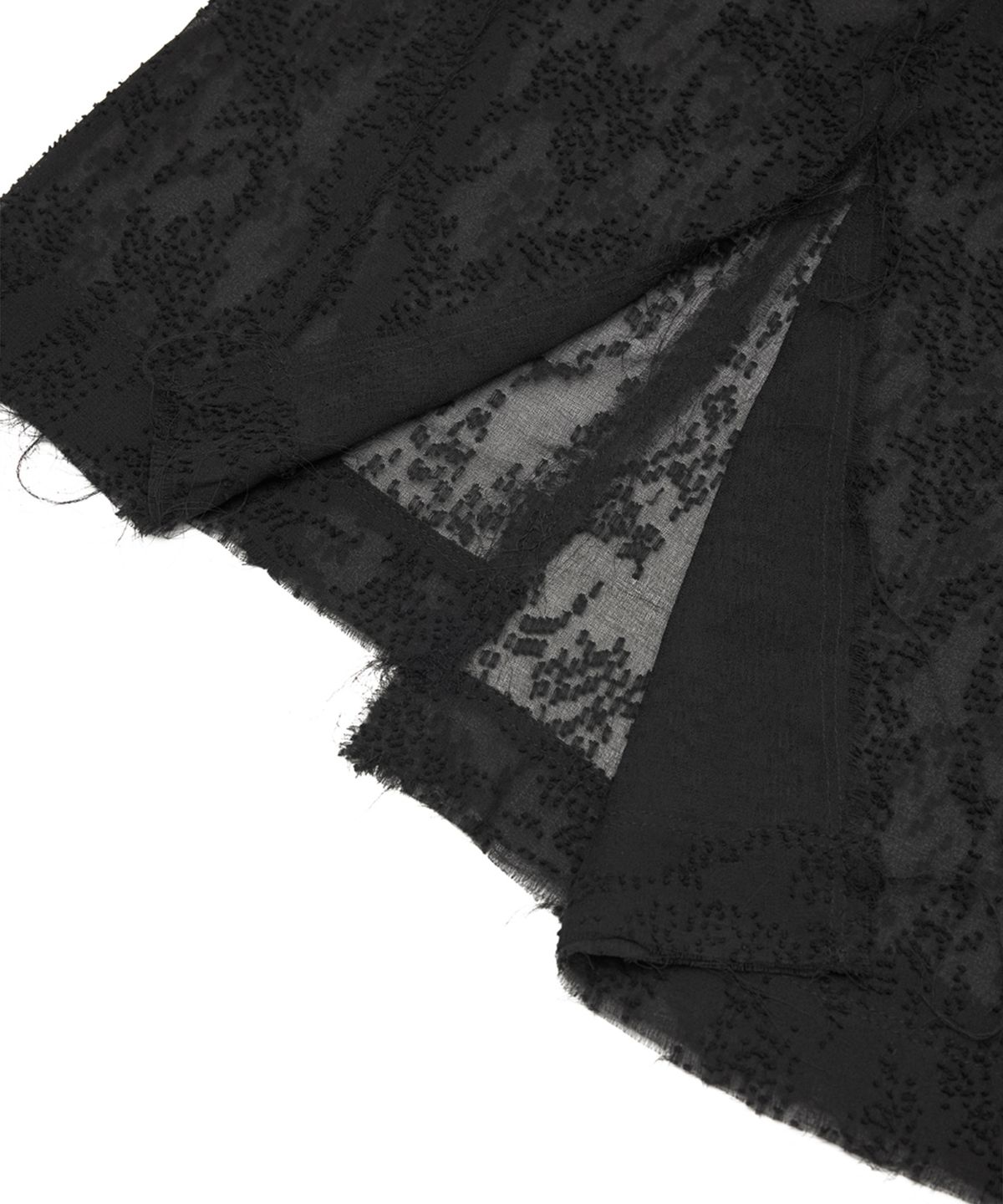 유스(YOUTH) Row-Edge Dress - Black