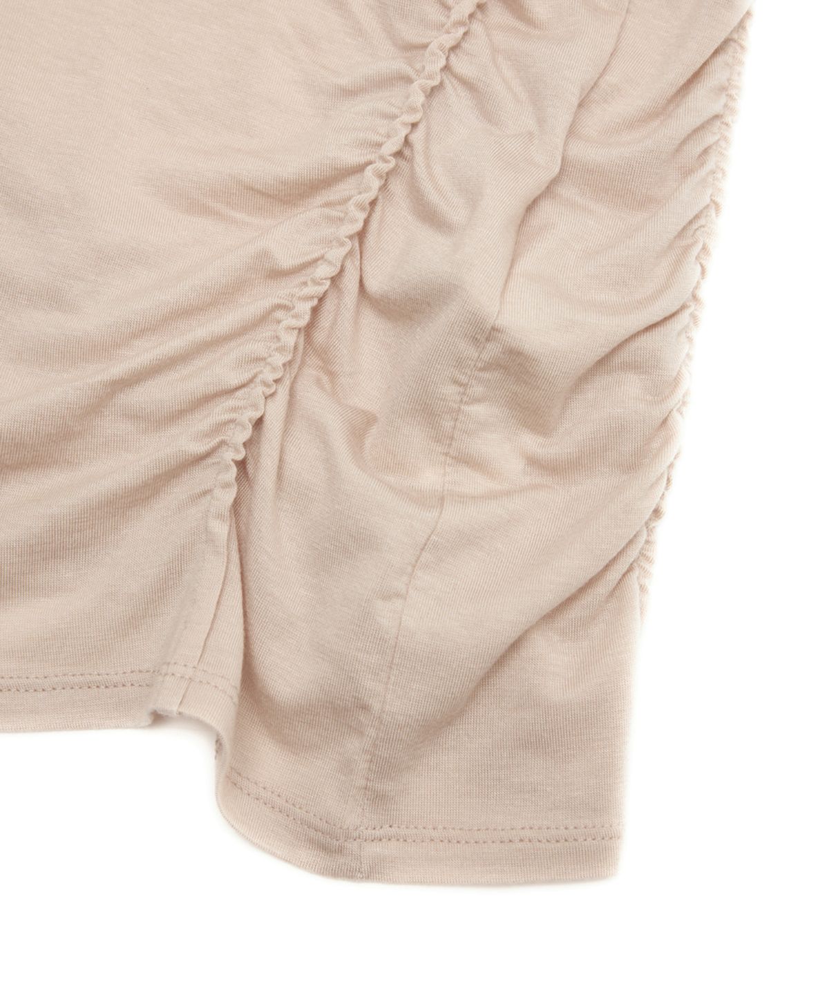 유스(YOUTH) Ballerina Long Jersey Top - Light Beige