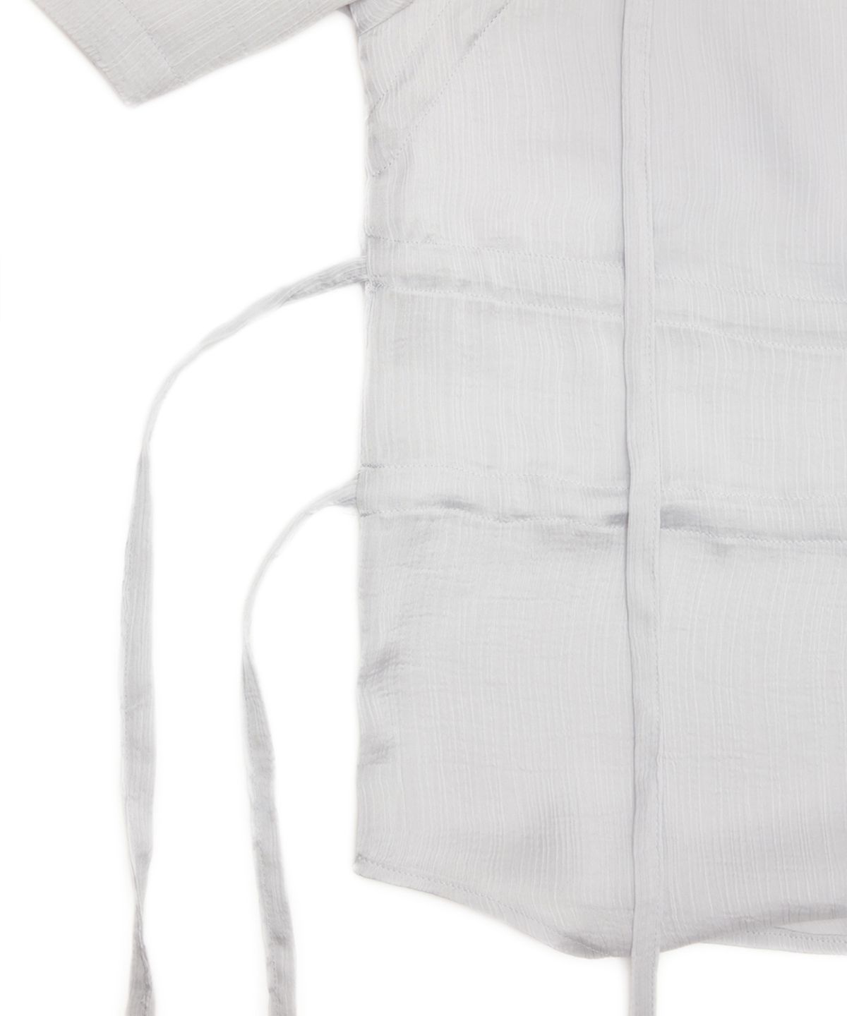유스(YOUTH) Multi Strap Blouse - Light Grey