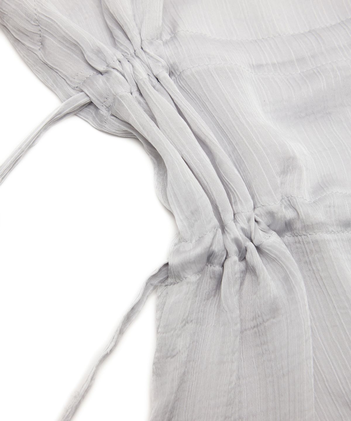 유스(YOUTH) Multi Strap Blouse - Light Grey