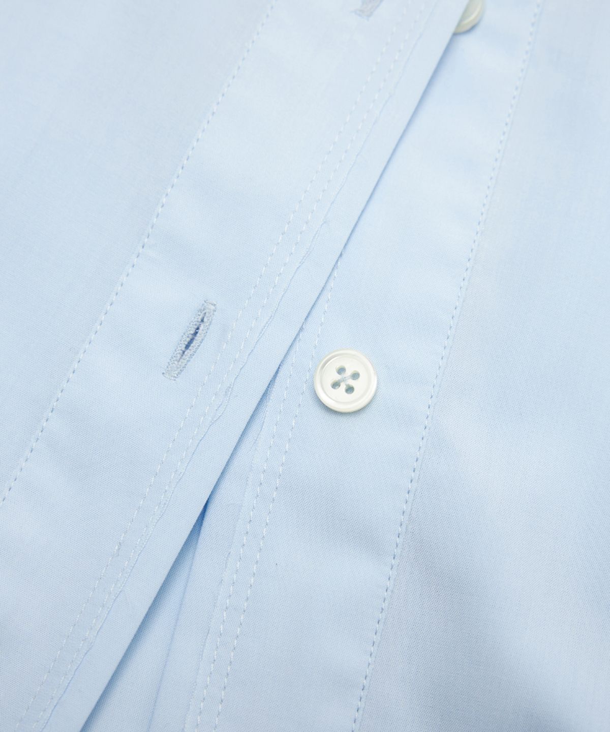 유스(YOUTH) Cut-Off Loosed Shirt - Light Blue