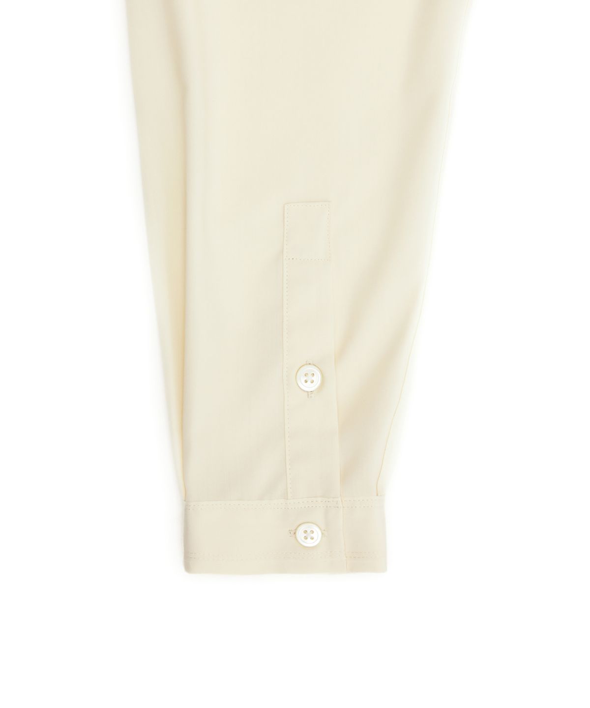 유스(YOUTH) Cut-Off Loosed Shirt - Ivory