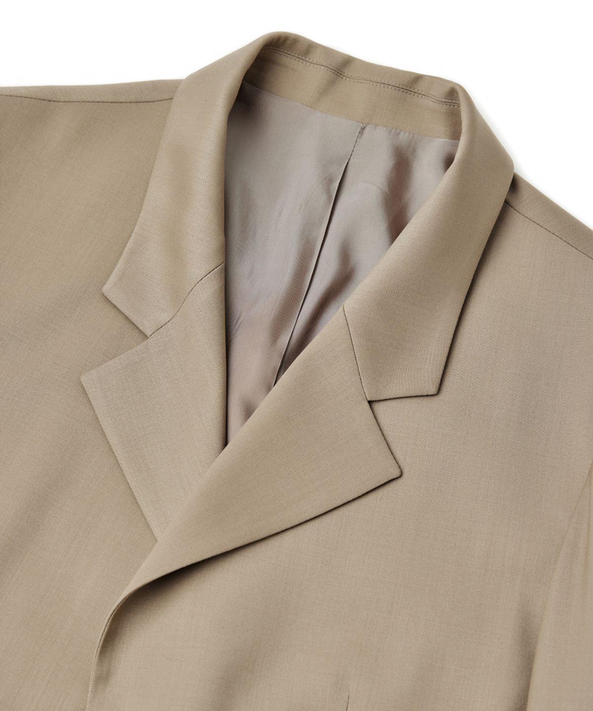 유스(YOUTH) Notched Collar Jacket - Biege
