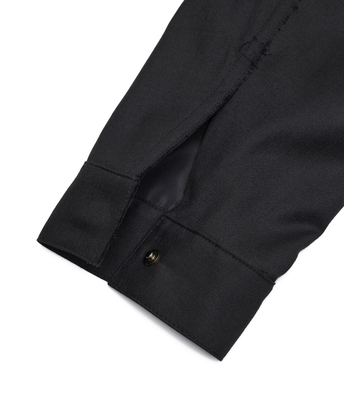 유스(YOUTH) Cut-Off Trucker Jacket - Black