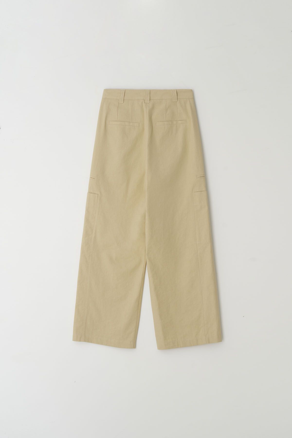 더페니(THE PENNY) LINEN CARGO PANTS - Beige