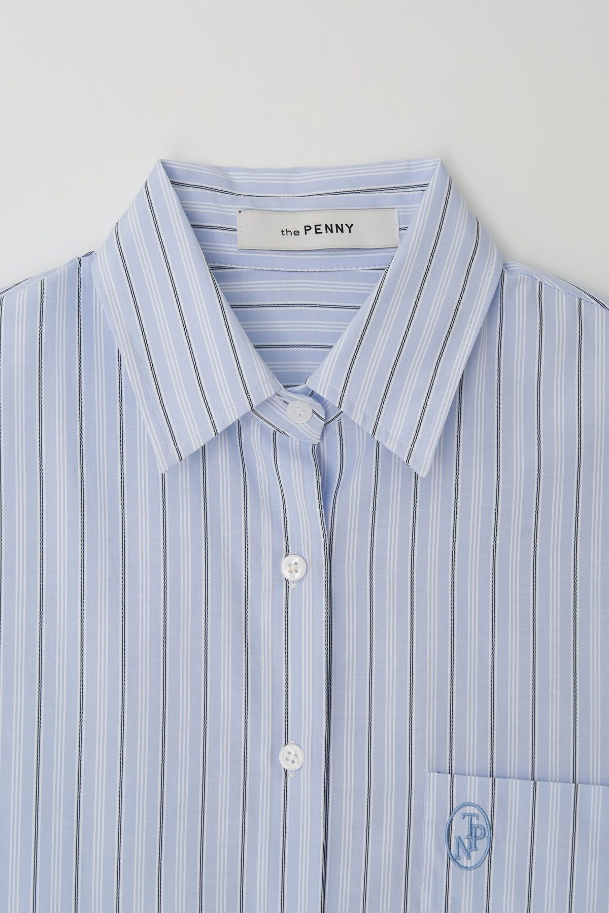 더페니(THE PENNY) BASIC STICHWORK SHIRT - Yellow