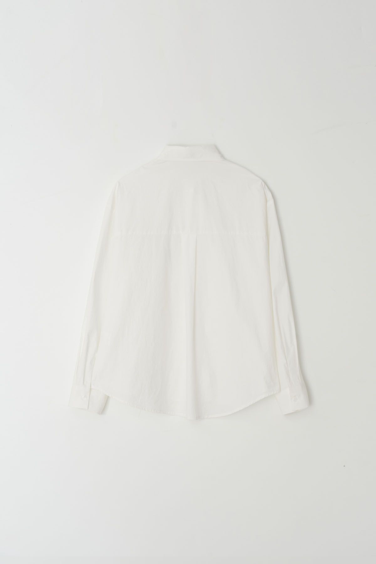 더페니(THE PENNY) BASIC STICHWORK SHIRT - Ivory