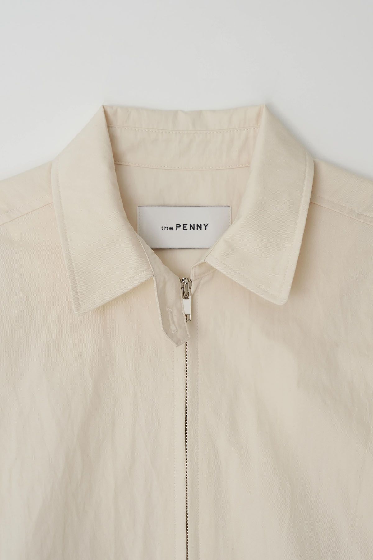 더페니(THE PENNY) COTTON BLOUSON JUMPER - Charcoal