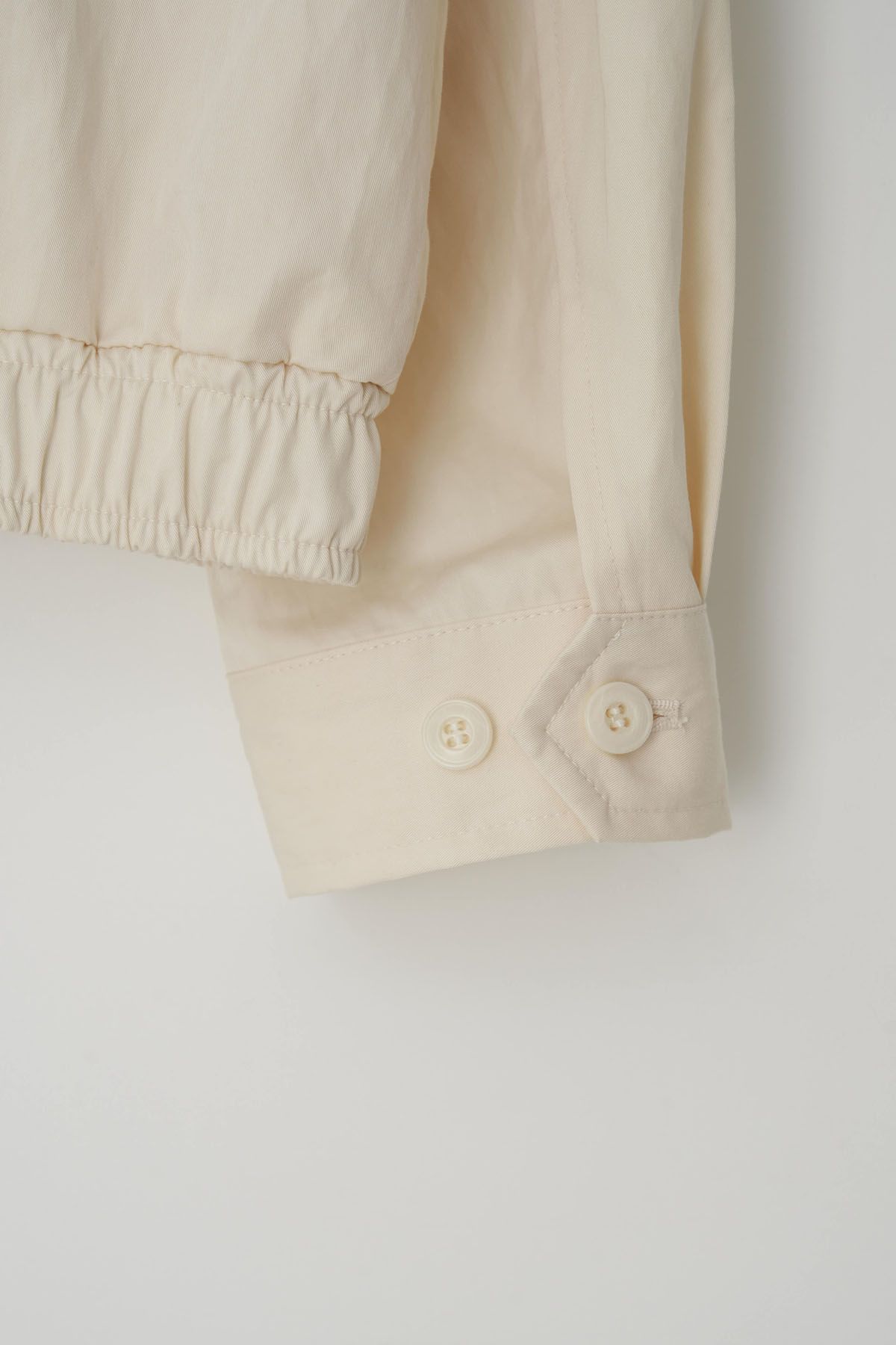 더페니(THE PENNY) COTTON BLOUSON JUMPER - Charcoal