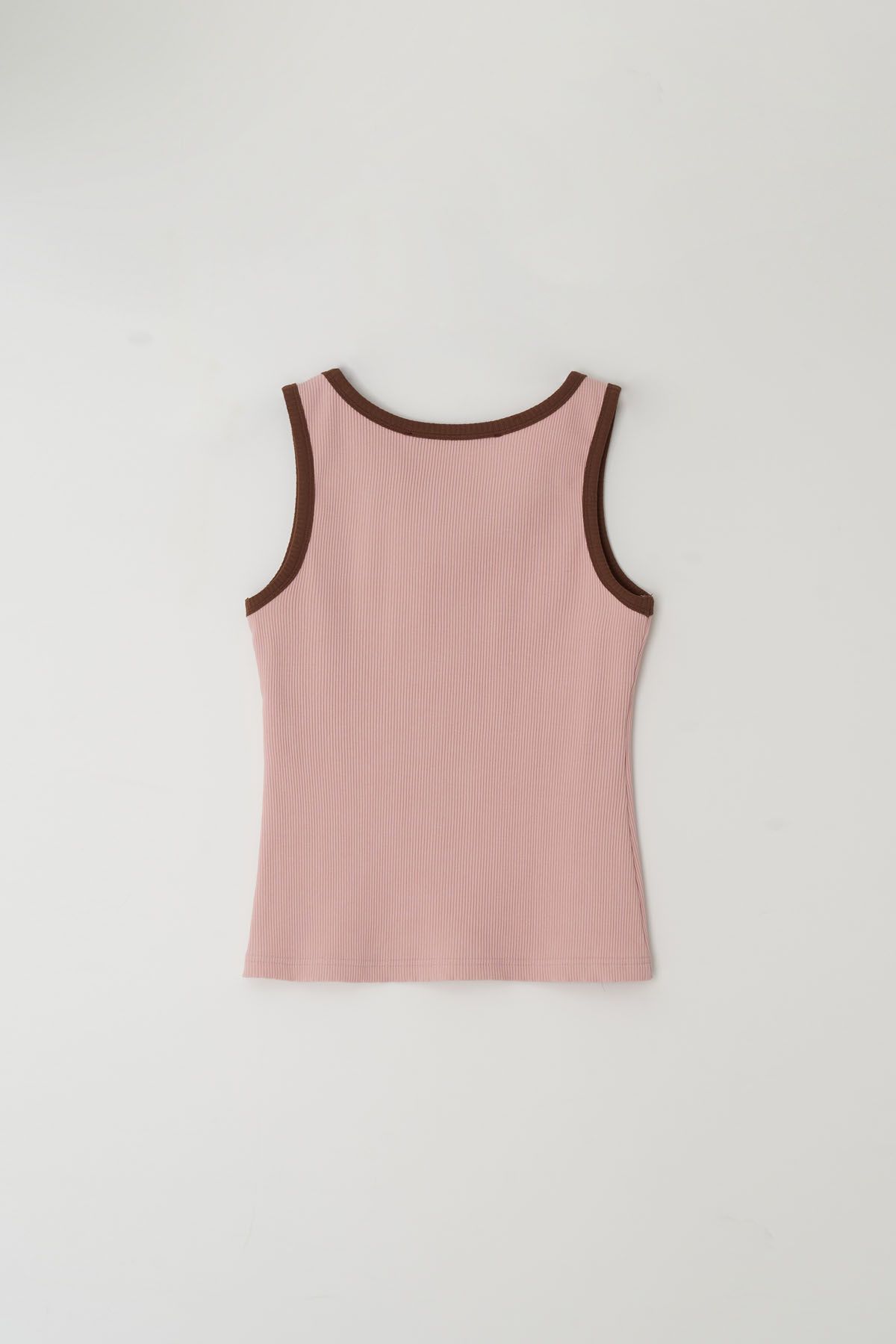 더페니(THE PENNY) LOGO COMBIE SLEEVELESS TEE - Pink