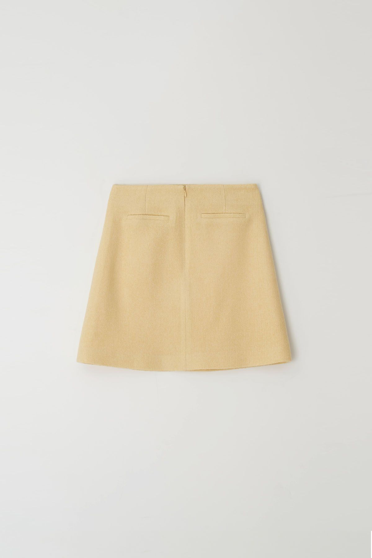 더페니(THE PENNY) TWEED MINI SKIRT - Yellow