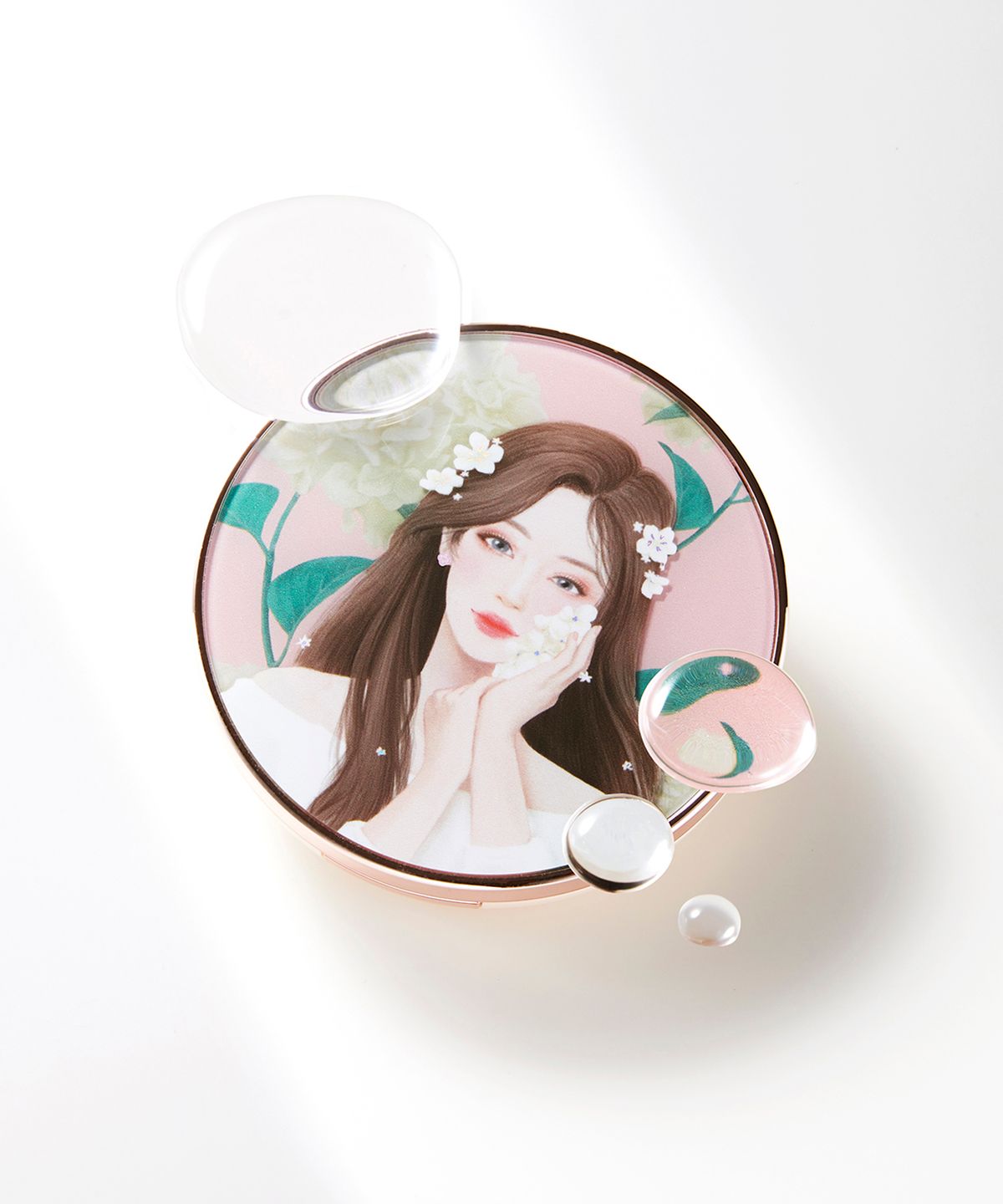 메이크업헬퍼(MAKEUP HELPER) 앰플 글로우 빅사이즈 쿠션 23g 스위트 소피아