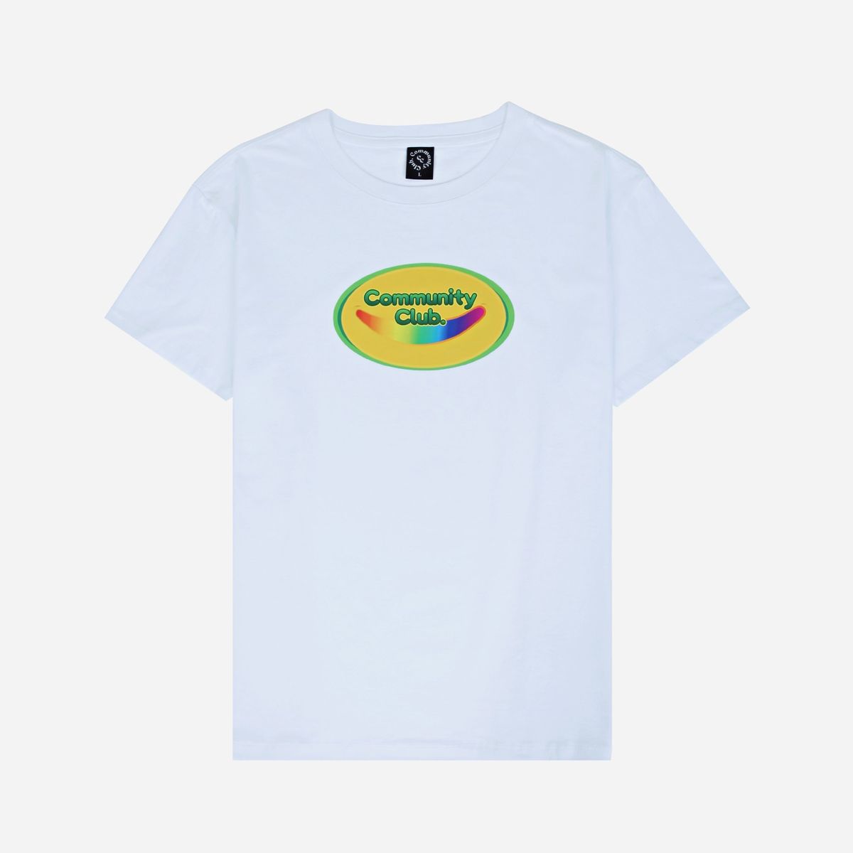커뮤니티클럽(COMMUNITY CLUB) 버라이어티 티셔츠 (화이트)