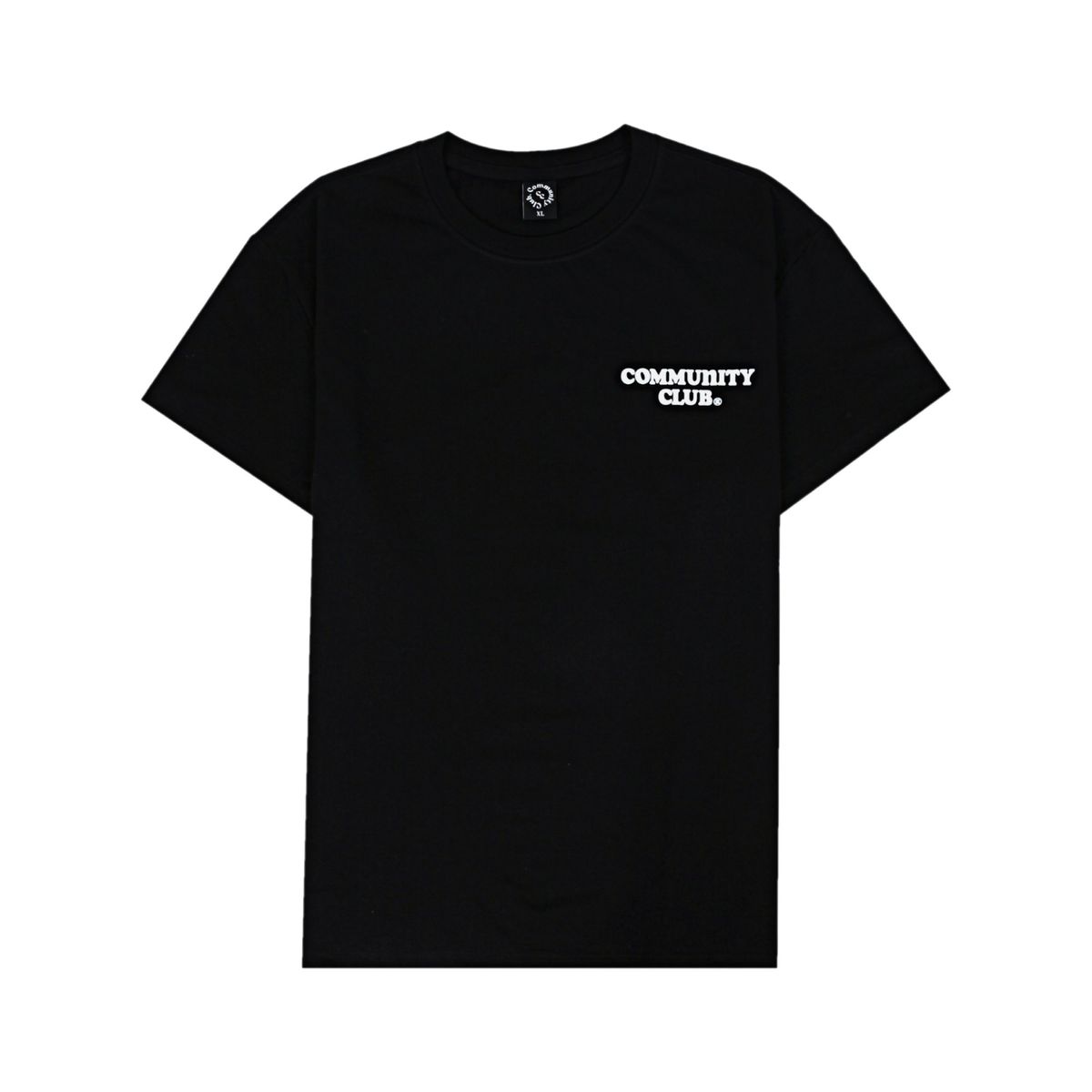 커뮤니티클럽(COMMUNITY CLUB) UNITY 로고 티셔츠 (블랙)