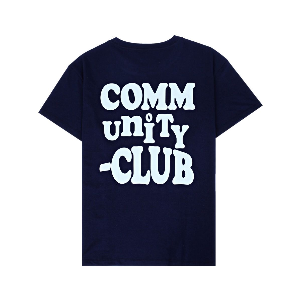 커뮤니티클럽(COMMUNITY CLUB) UNITY 로고 티셔츠 (네이비)