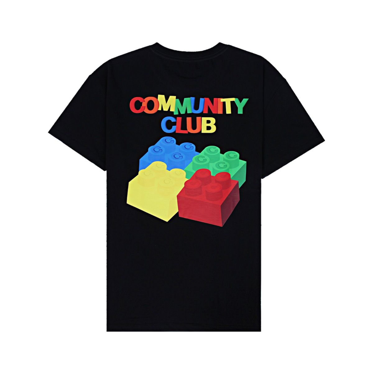 커뮤니티클럽(COMMUNITY CLUB) PLAYFUL 티셔츠 (블랙)