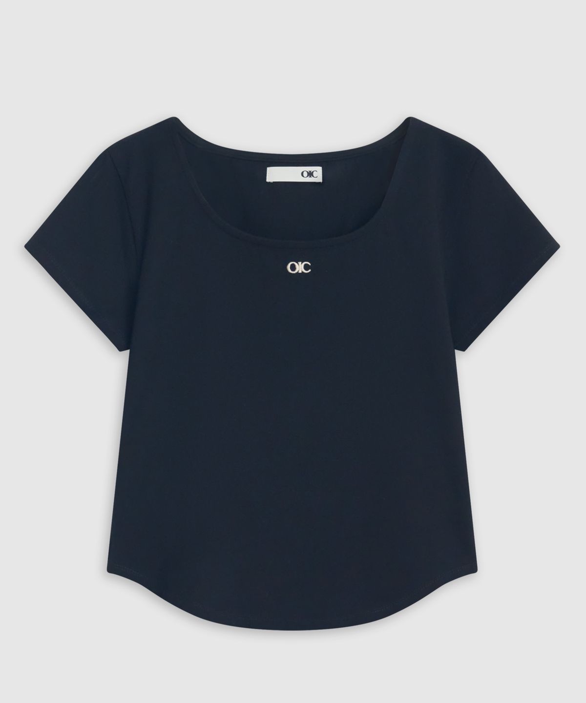 오아이오아이 컬렉션(OIOI COLLECTION) 스퀘어넥 슬림 티셔츠 (3COLOR)