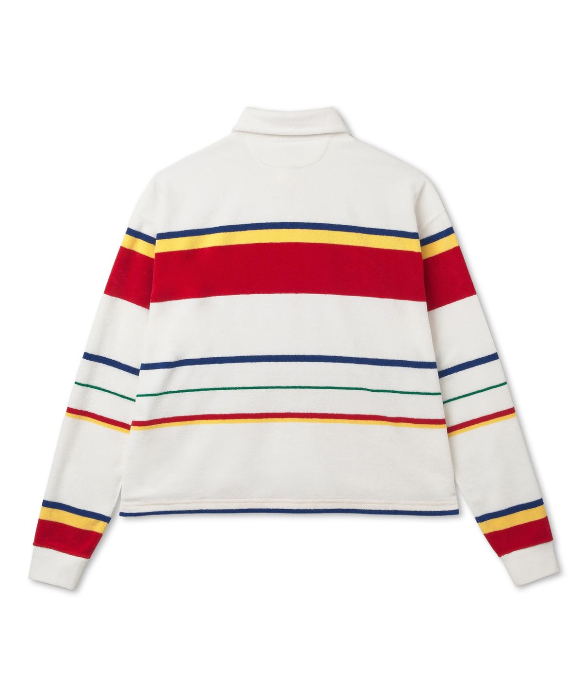 폴로 랄프 로렌(POLO RALPH LAUREN) W 스트라이프 테리 럭비 셔츠 - 멀티
