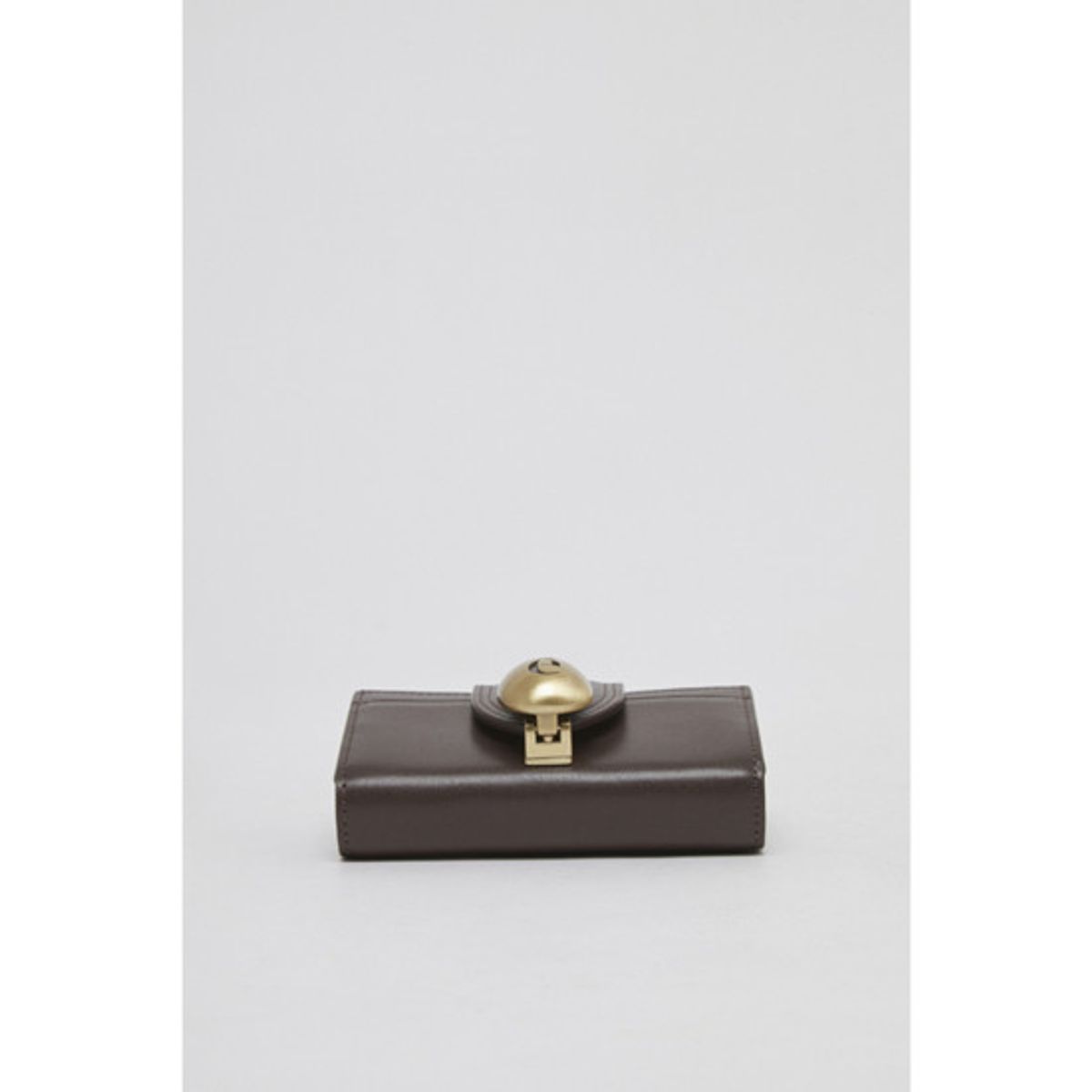 아카이브앱크(ARCHIVEPKE) Egg lock wallet(Choco spread)_OVADX25012DKB