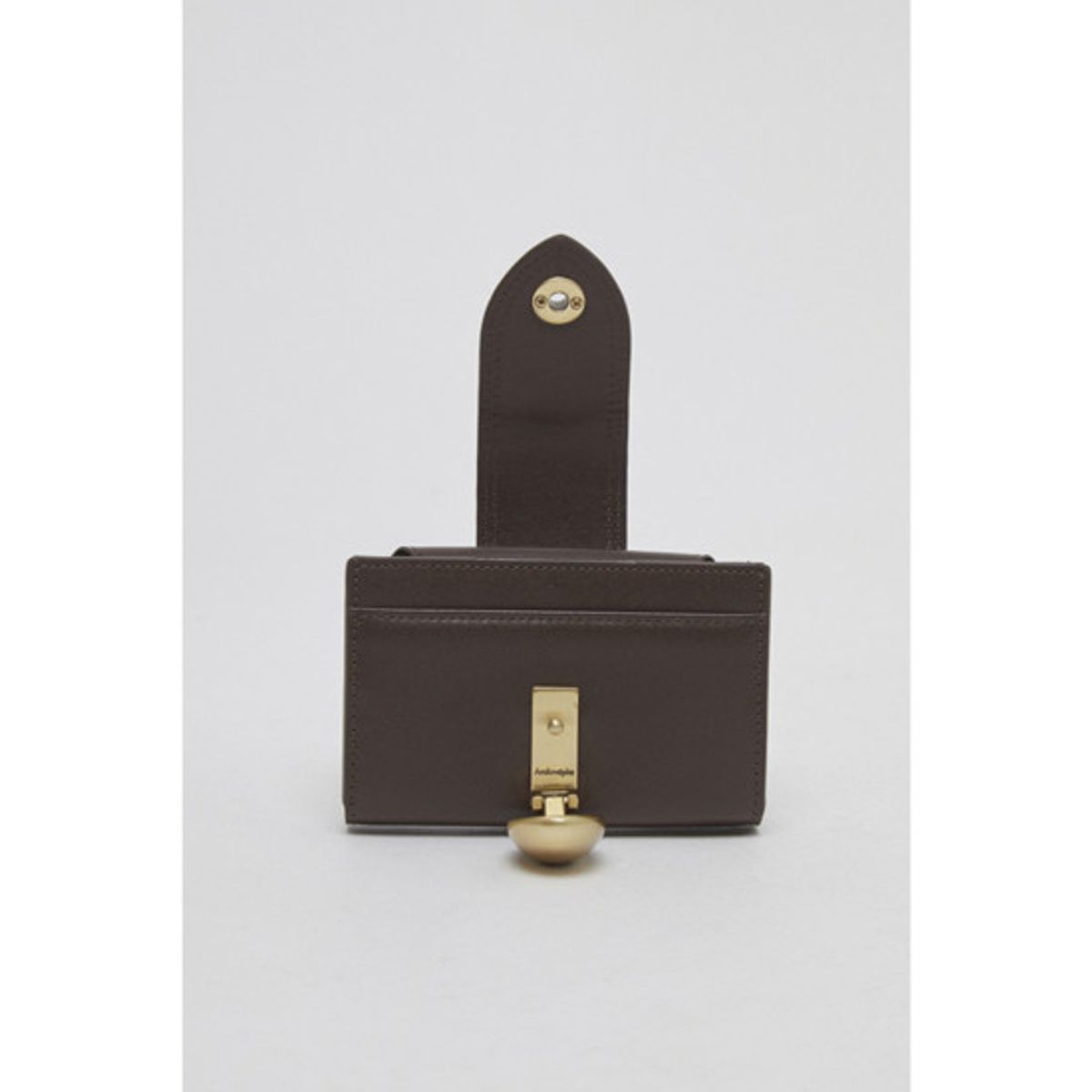 아카이브앱크(ARCHIVEPKE) Egg lock wallet(Choco spread)_OVADX25012DKB