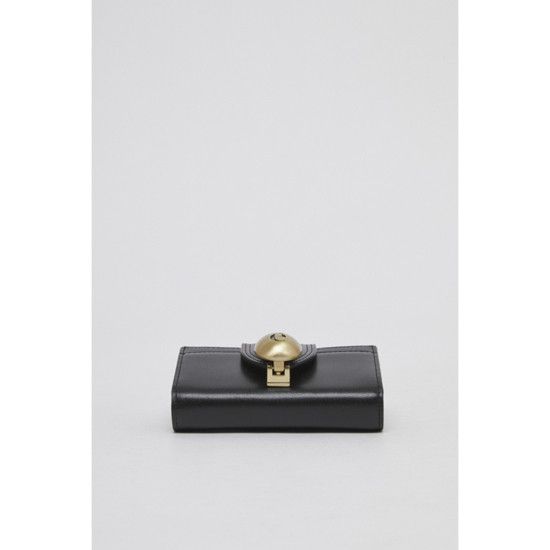 MUSINSA | Archivépke Egg lock wallet(Deep sleep)_OVADX24001BLK
