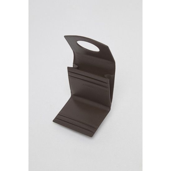 ★Archivepke★Oval wallet★Choco spread★韓国★大人気★ MUSINSA | Archivépke Oval wallet(Choco spread)_OVADX25001DKB