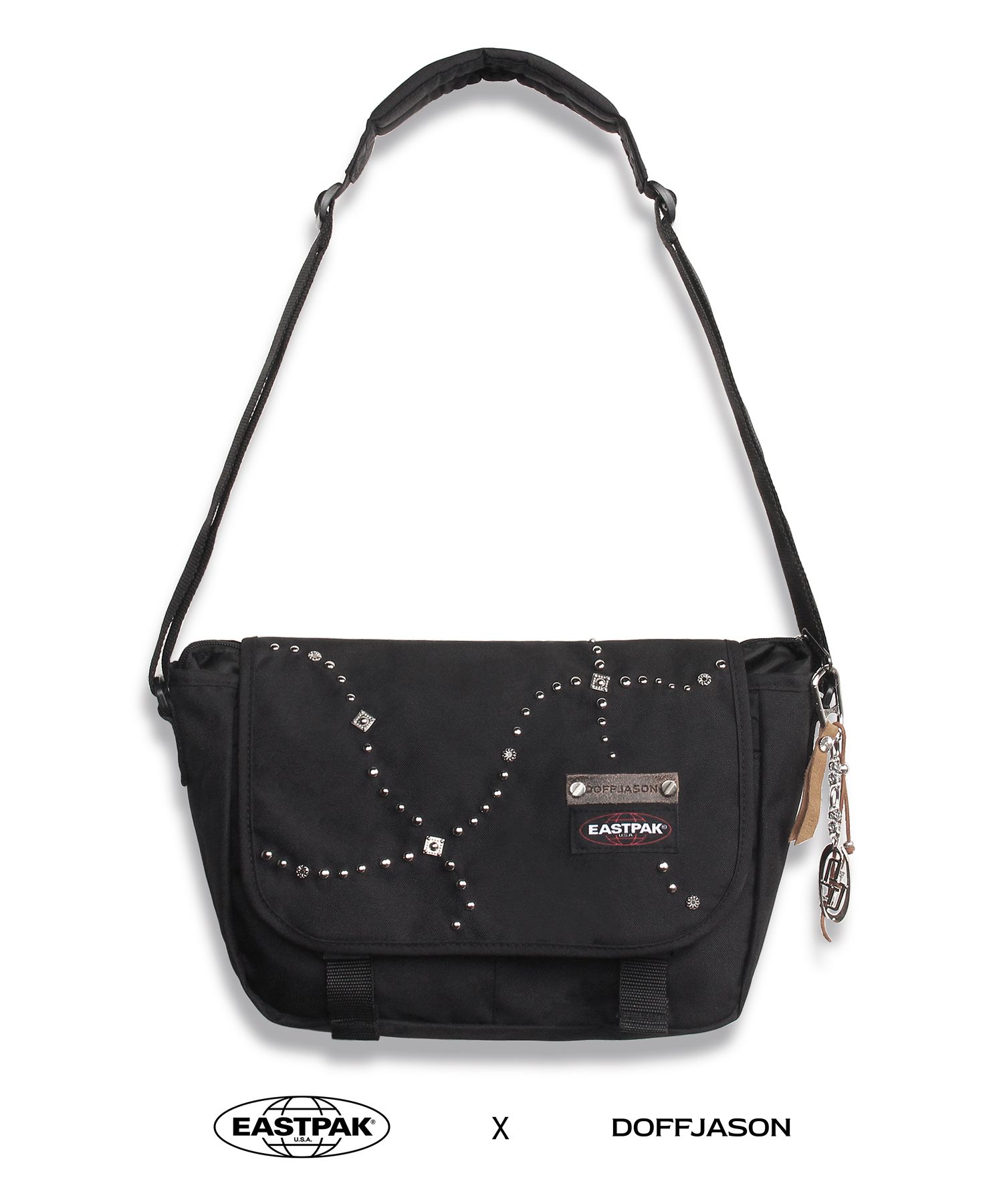 DOFFJASON ■ Galactic Stud Messenger Bag MUSINSA公式 | DOFFJASON [Dope Jason x East Pack] Galactic