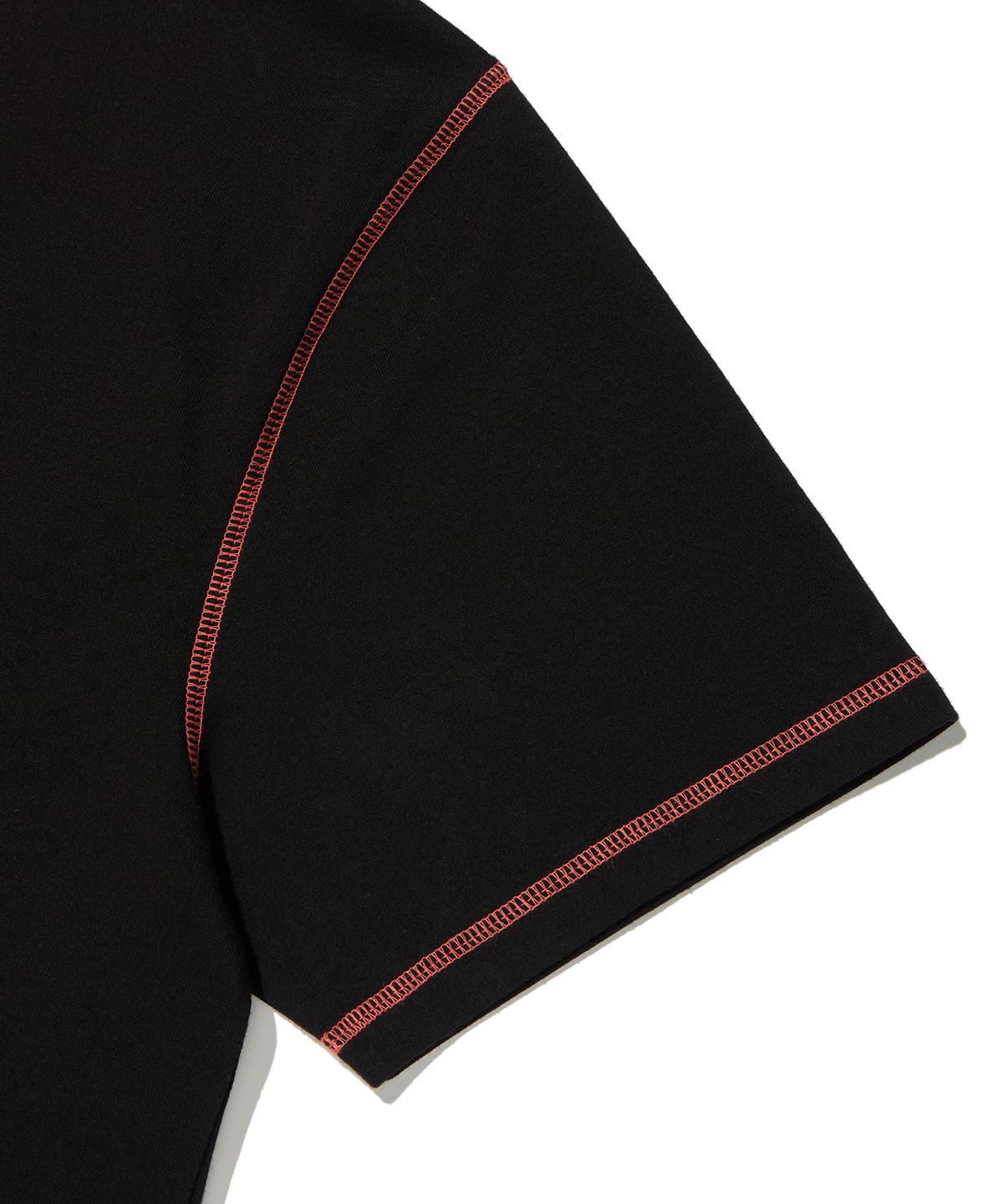 브라운브레스(BROWNBREATH) STITCH BB TEE - BLACK