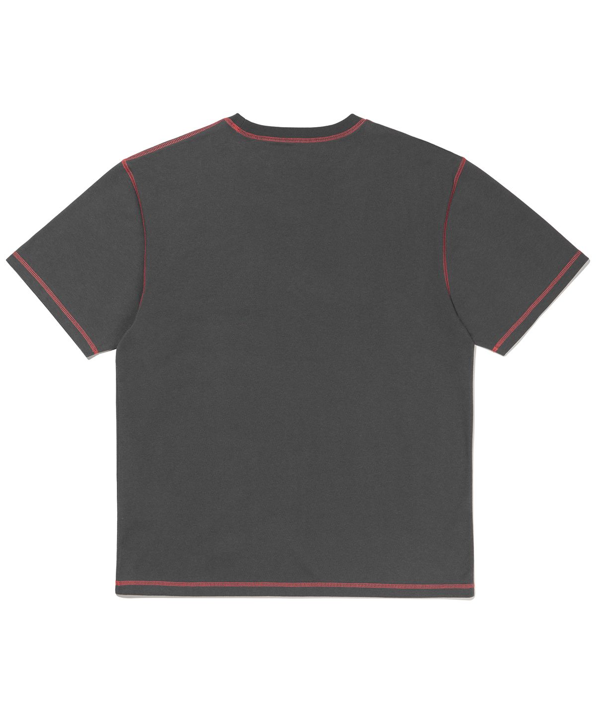 브라운브레스(BROWNBREATH) STITCH BB TEE - CHARCOAL