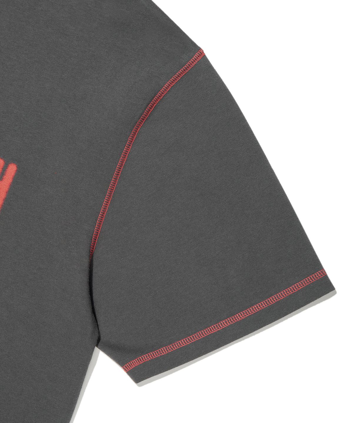 브라운브레스(BROWNBREATH) STITCH BB TEE - CHARCOAL