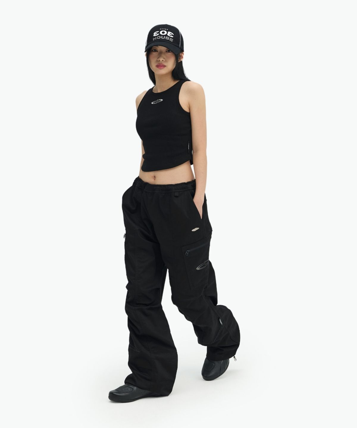 오프닝프로젝트(OPENING PROJECT) 303 House Cap - Black