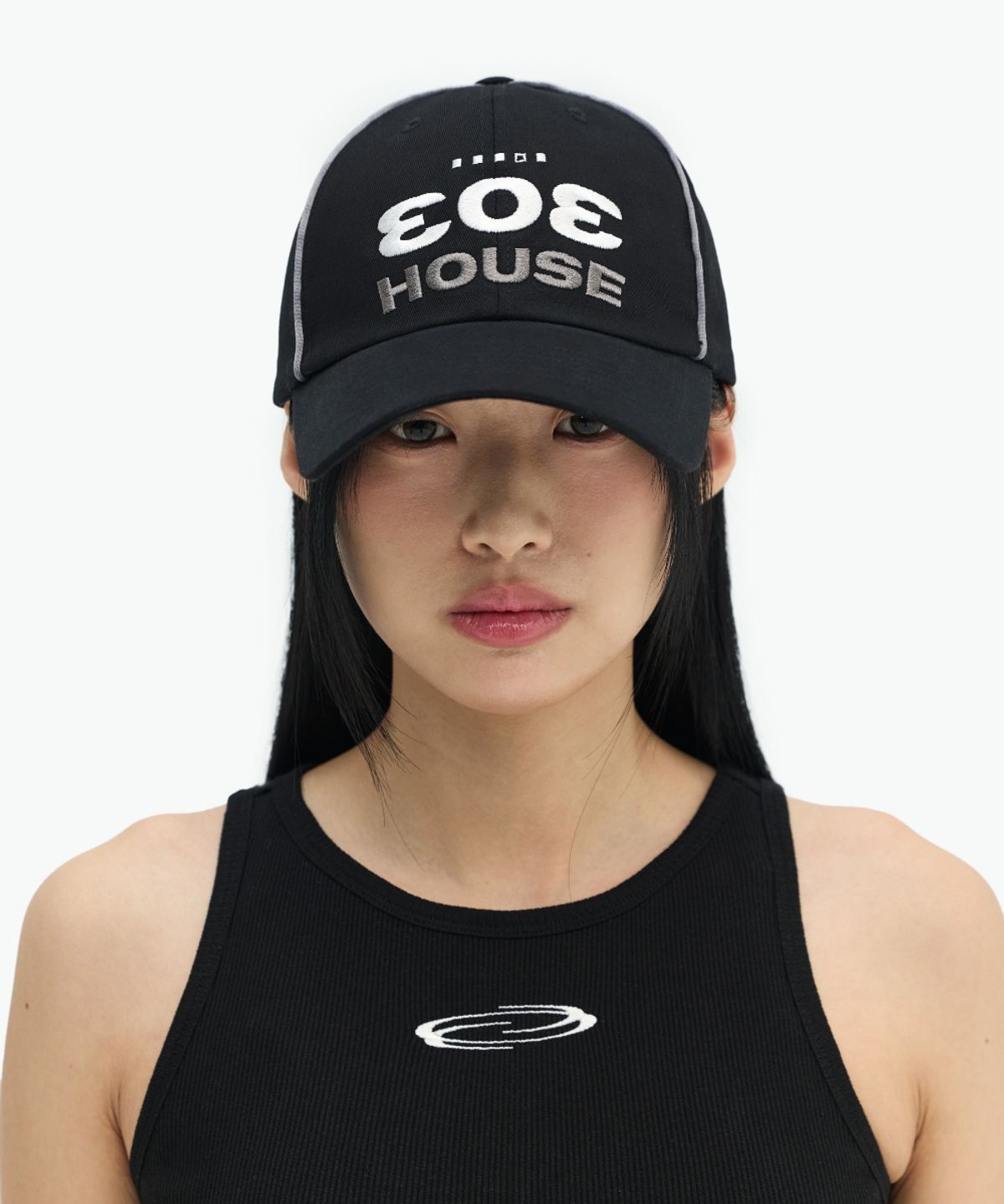 오프닝프로젝트(OPENING PROJECT) 303 House Cap - Black
