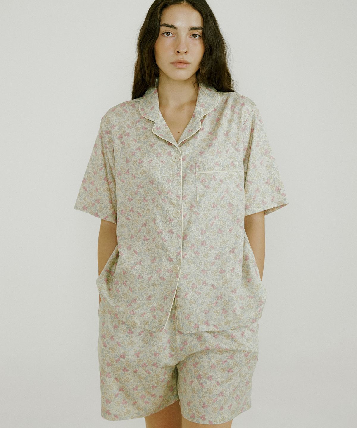 조스라운지(JO'S LOUNGE) [모달] (couple) Cheddar Short Pajama Set